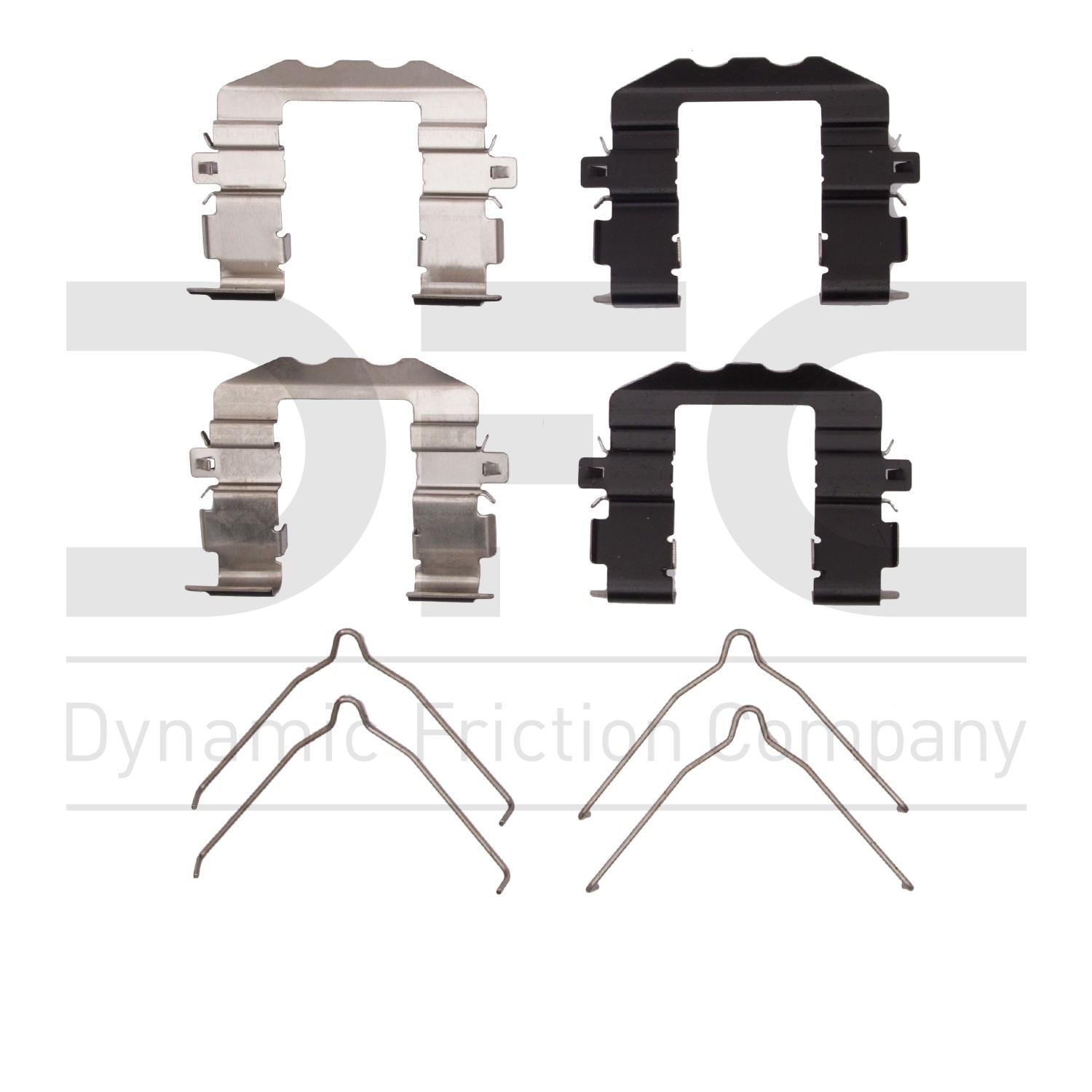 dynamic friction company disc brake hardware kit  frsport 340-03042