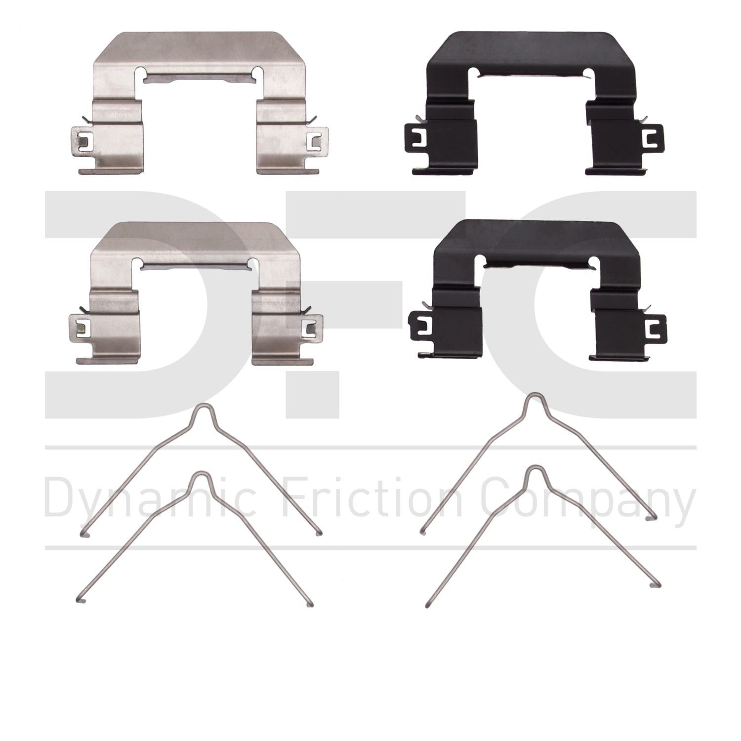 dynamic friction company disc brake hardware kit  frsport 340-03043