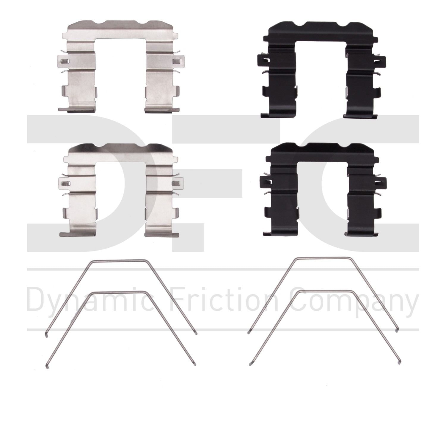 dynamic friction company disc brake hardware kit  frsport 340-03046