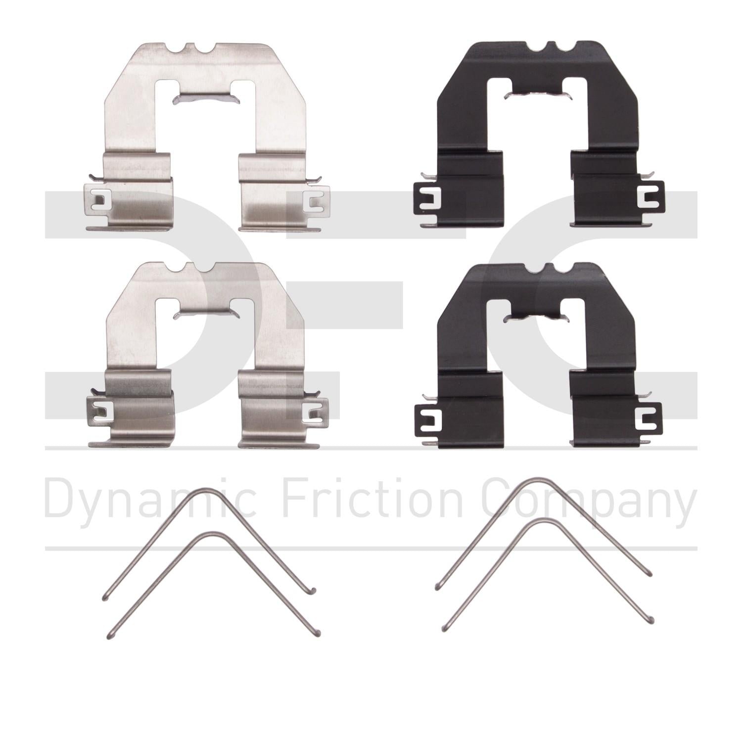 dynamic friction company disc brake hardware kit  frsport 340-03051