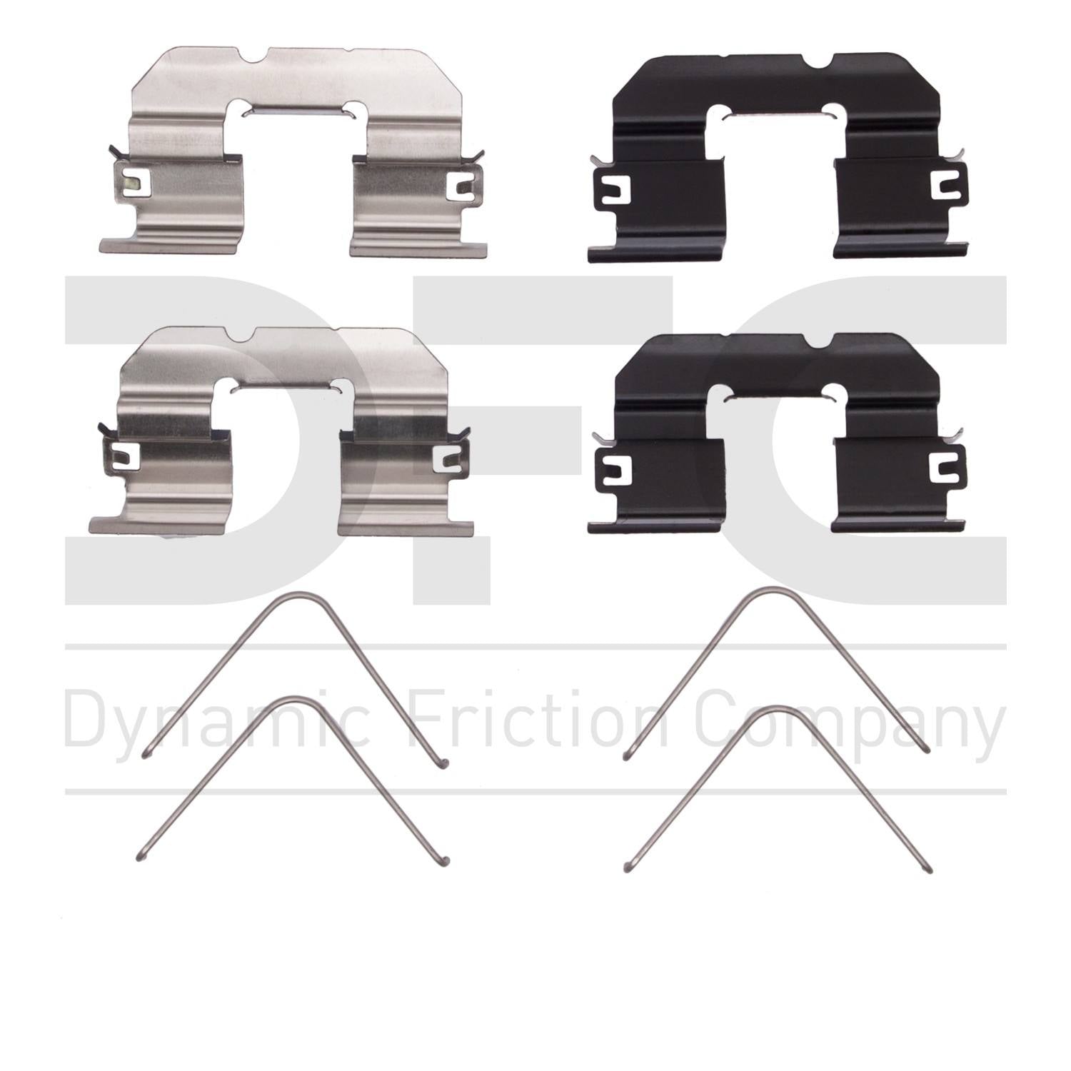 dynamic friction company disc brake hardware kit  frsport 340-10005