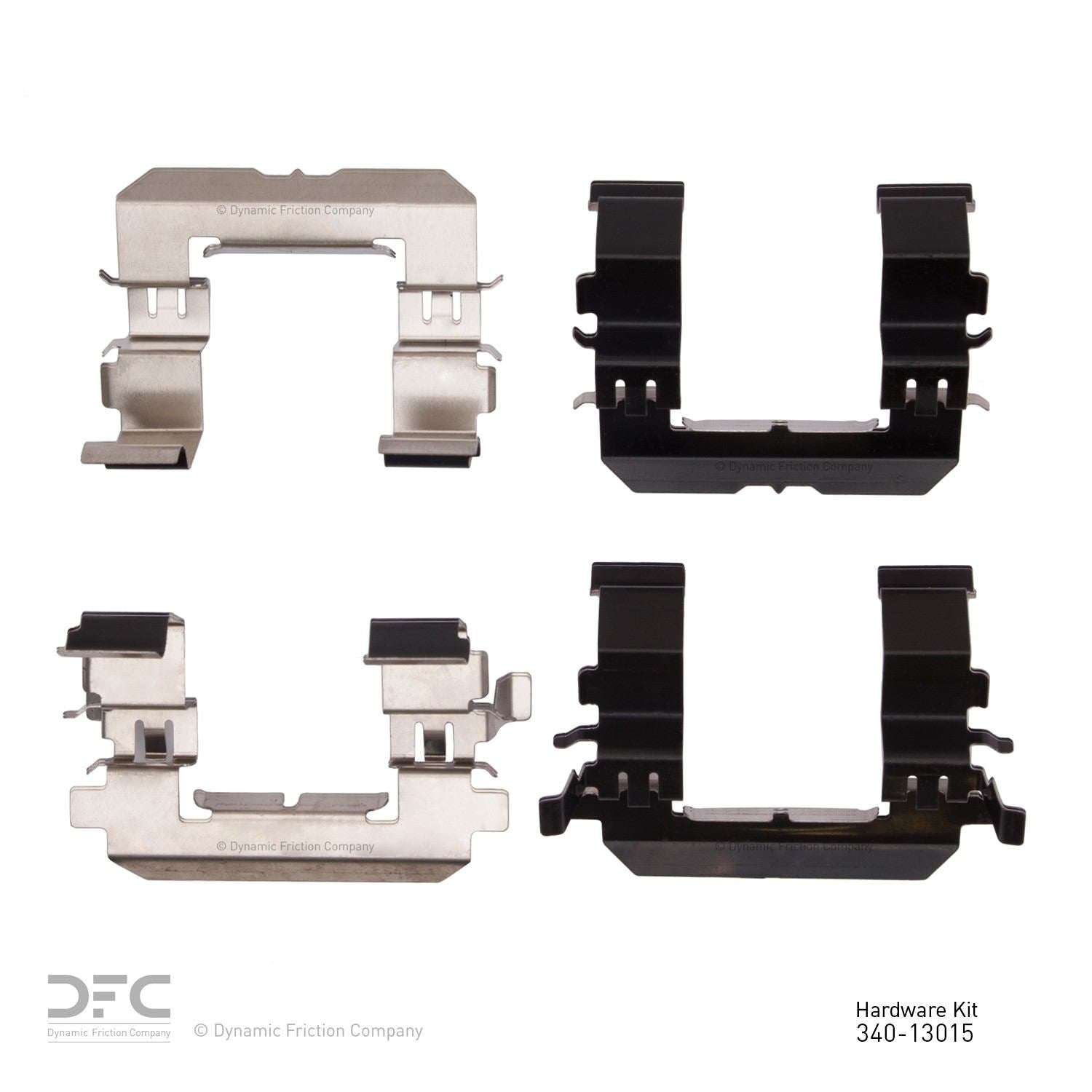 Dynamic Friction Company Disc Brake Hardware Kit  top view frsport 340-13015