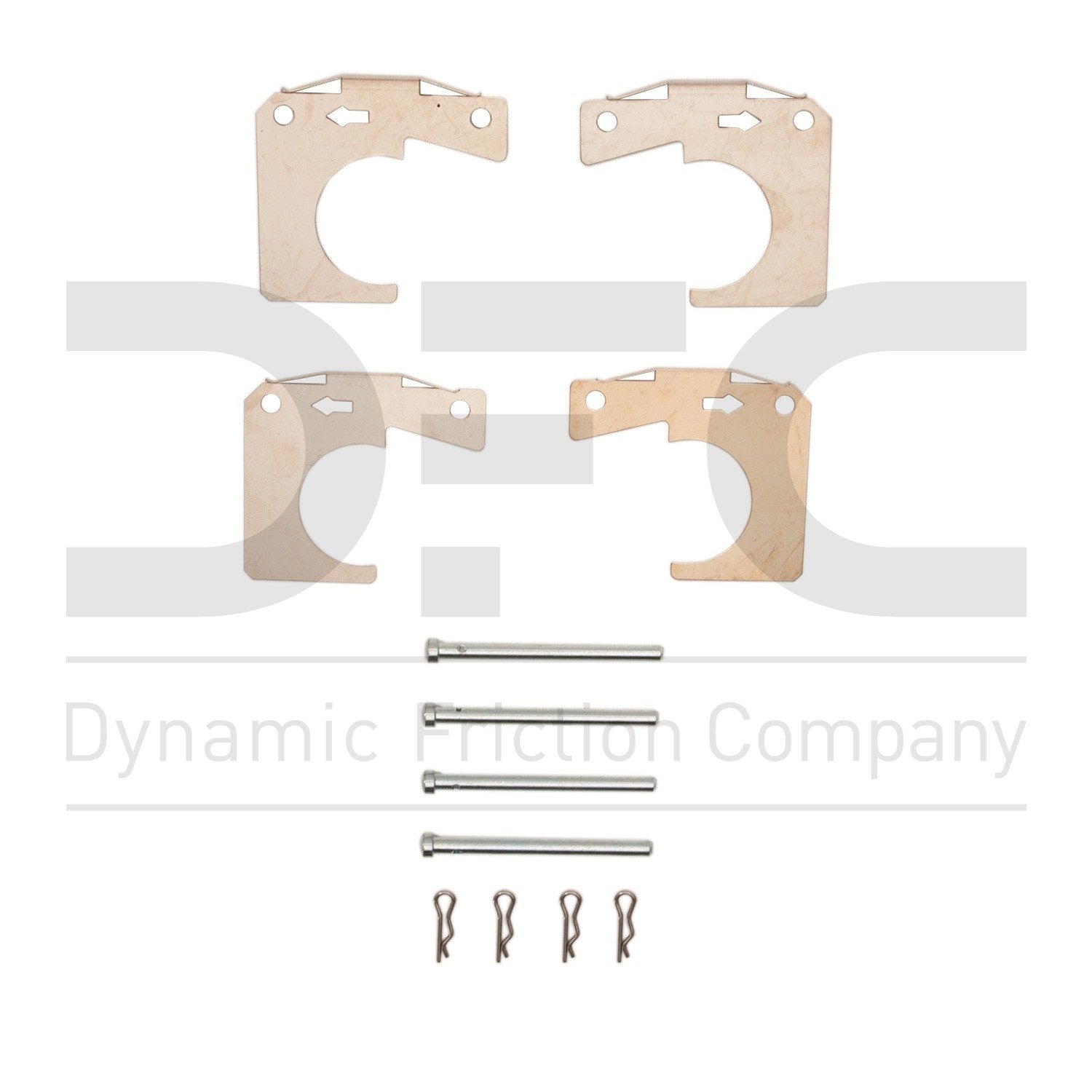 Dynamic Friction Company Disc Brake Hardware Kit  top view frsport 340-20010