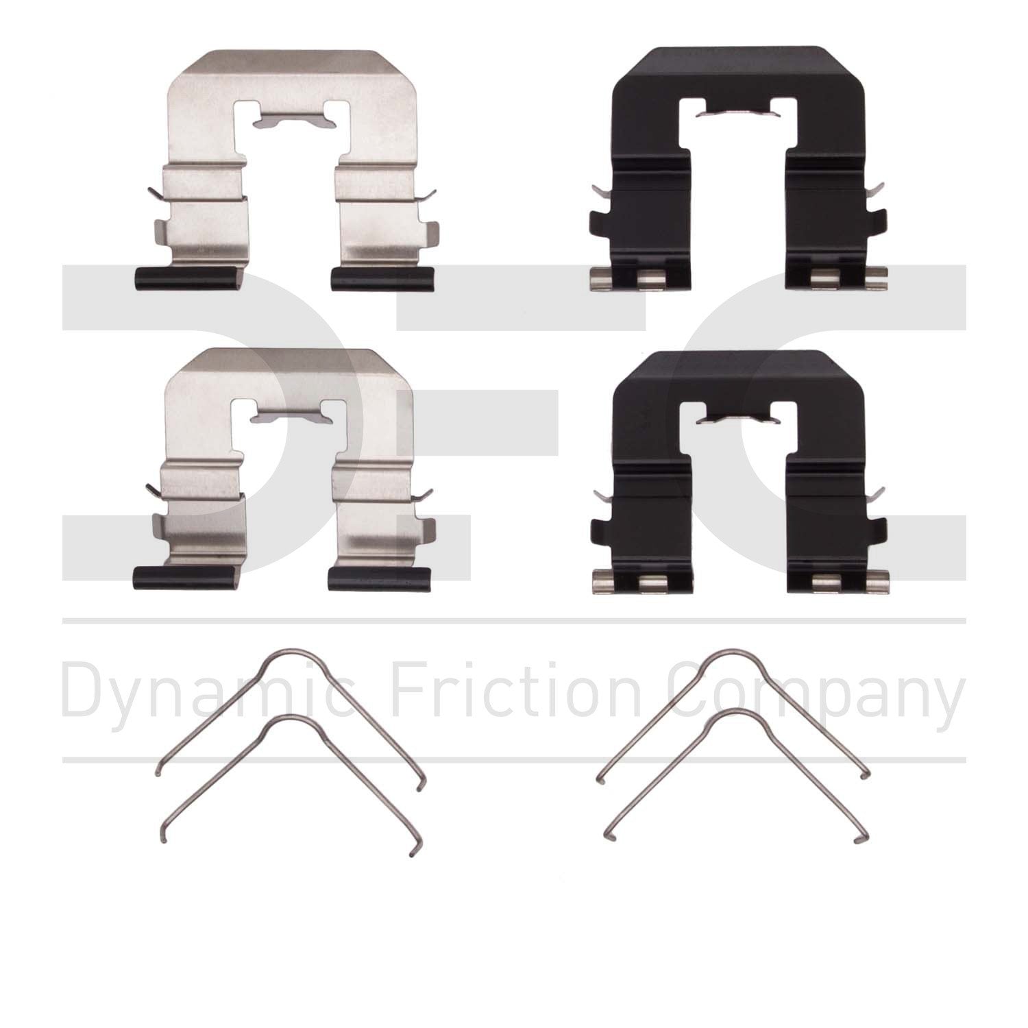 dynamic friction company disc brake hardware kit  frsport 340-21014