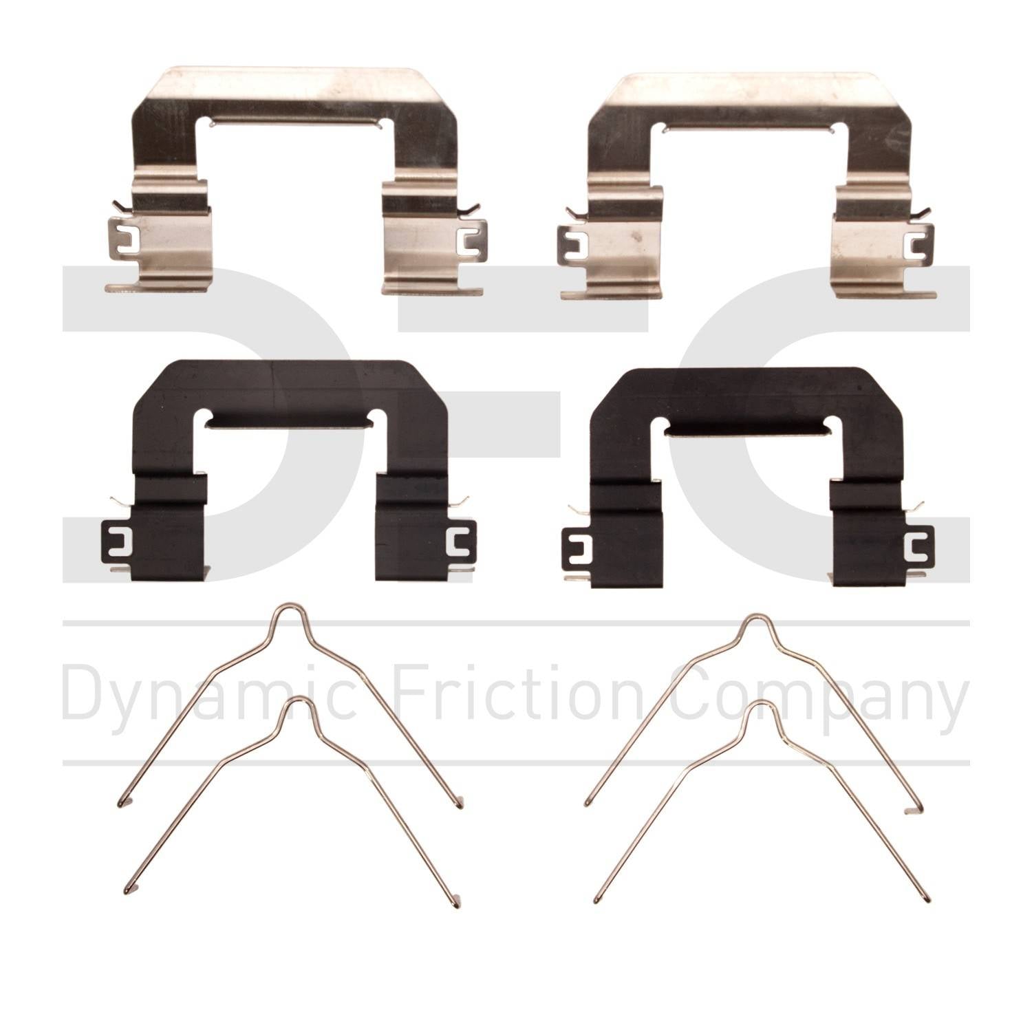 dynamic friction company disc brake hardware kit  frsport 340-21019