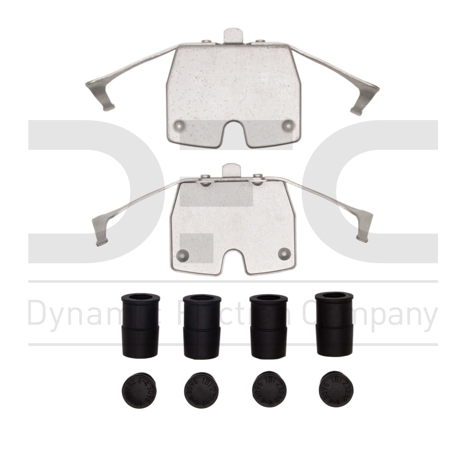 Dynamic Friction Company Disc Brake Hardware Kit  top view frsport 340-31029