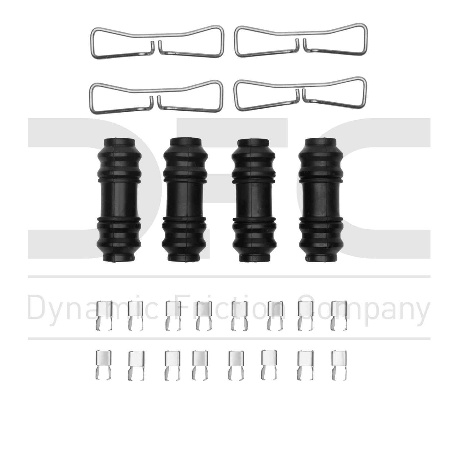 dynamic friction company disc brake hardware kit  frsport 340-40014