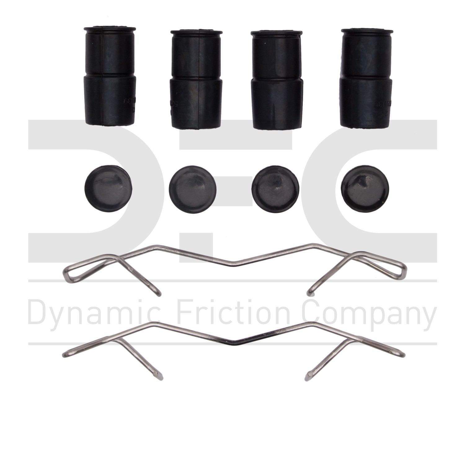 dynamic friction company disc brake hardware kit  frsport 340-42004