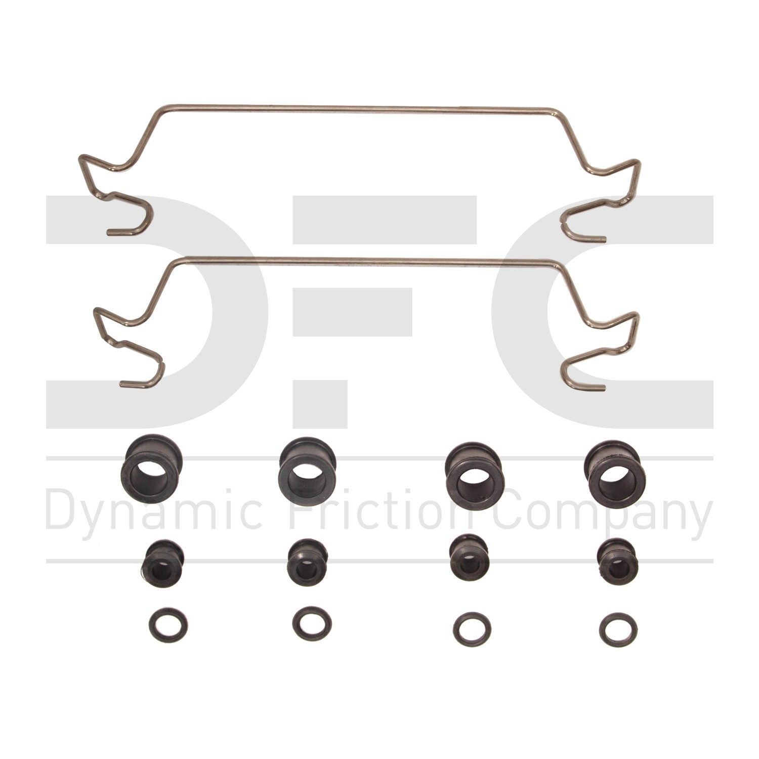 dynamic friction company disc brake hardware kit  frsport 340-43000