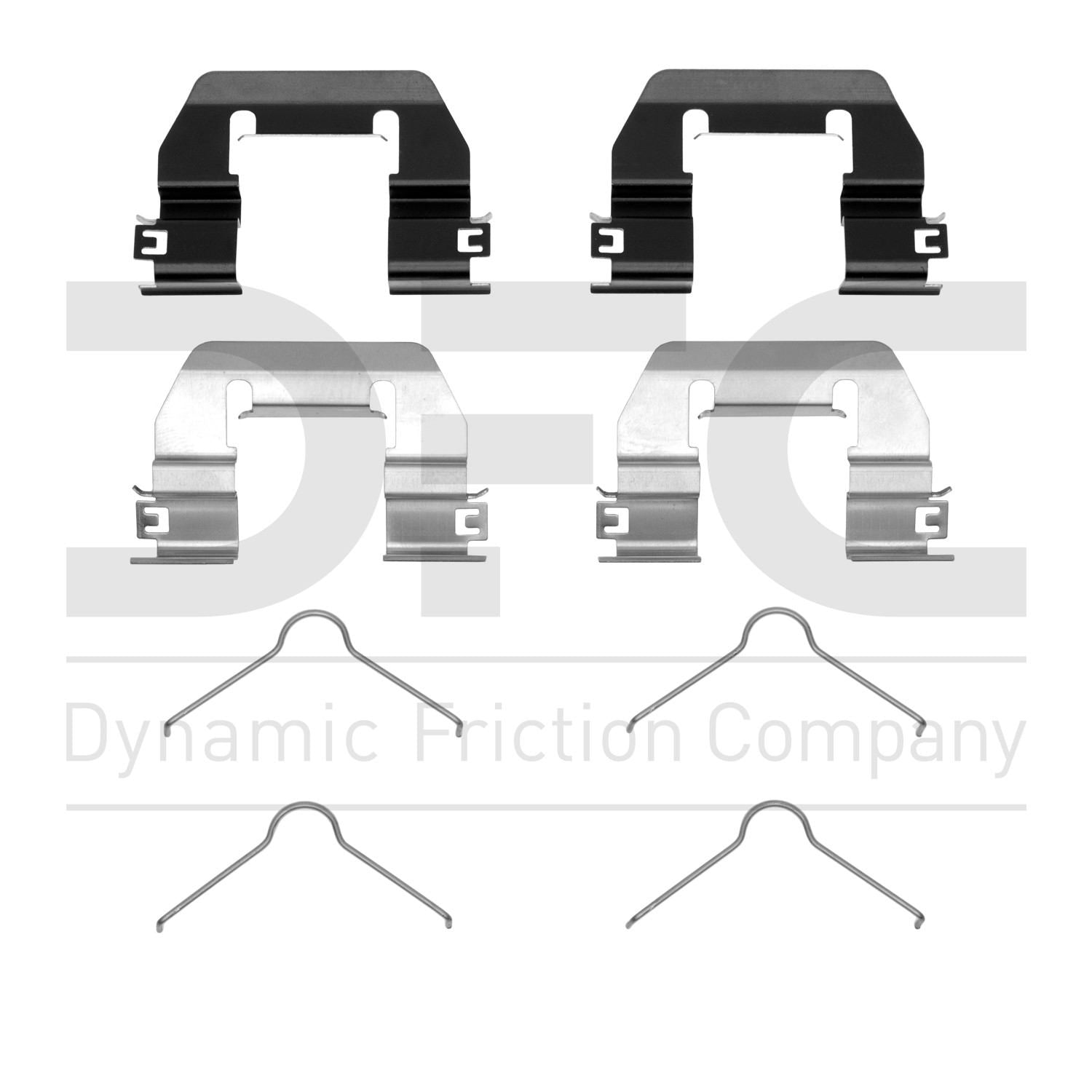 dynamic friction company disc brake hardware kit  frsport 340-46017