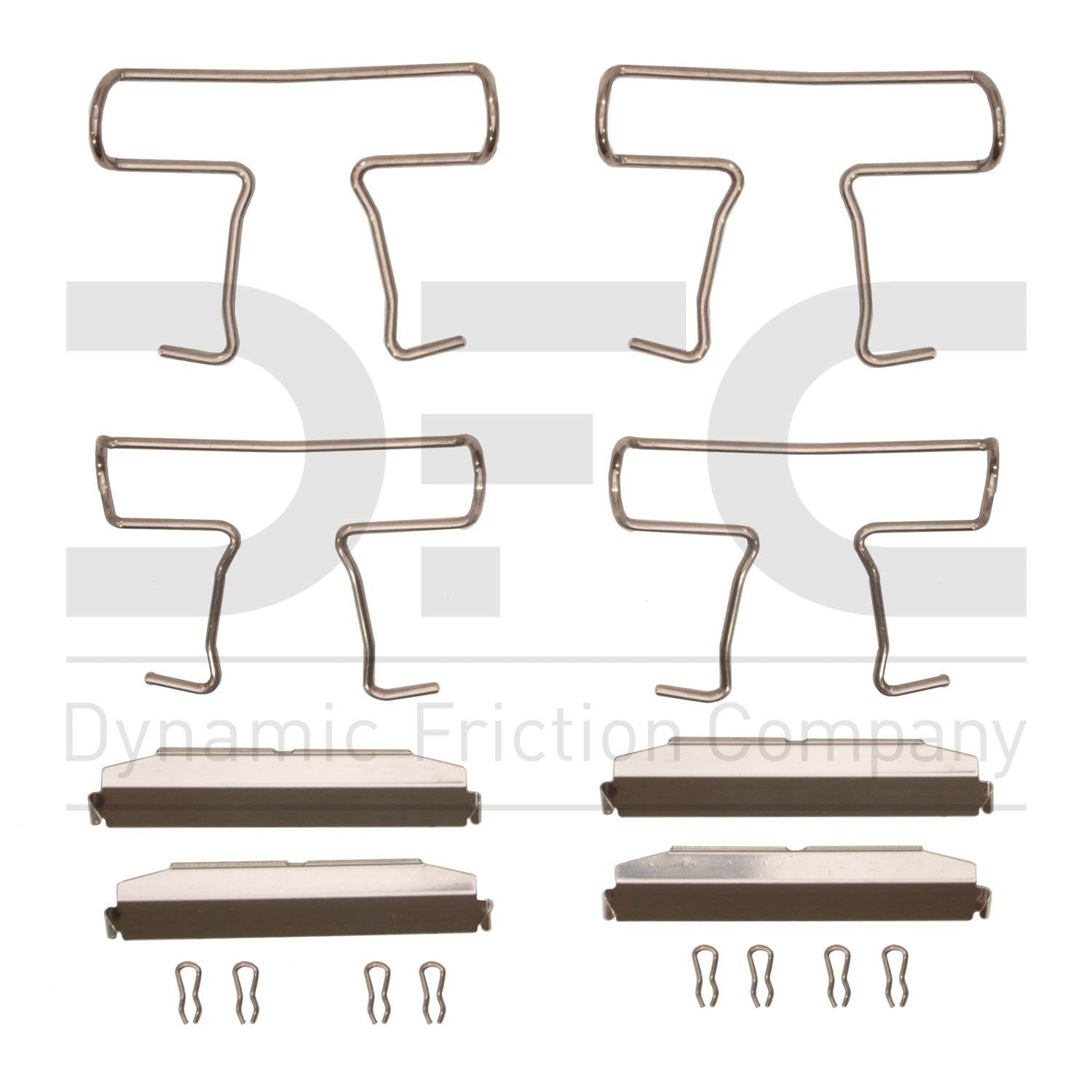 Dynamic Friction Company Disc Brake Hardware Kit  top view frsport 340-47008