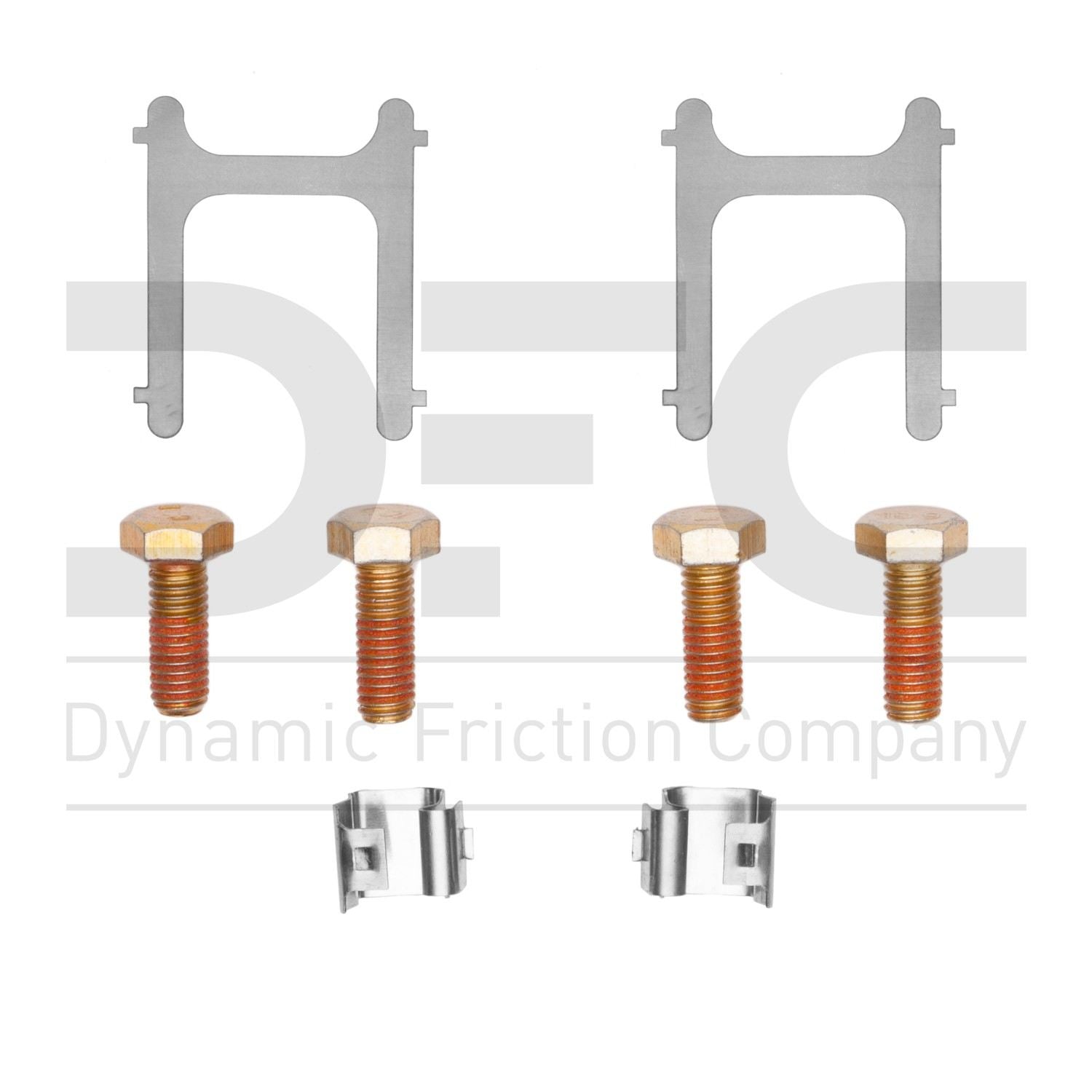 dynamic friction company disc brake hardware kit  frsport 340-47014