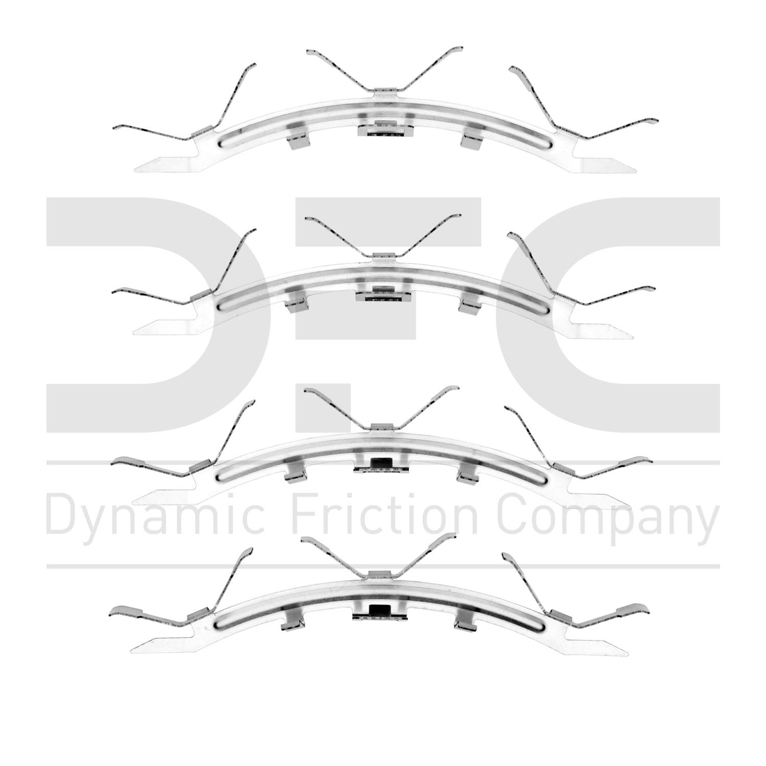 dynamic friction company disc brake hardware kit  frsport 340-47032