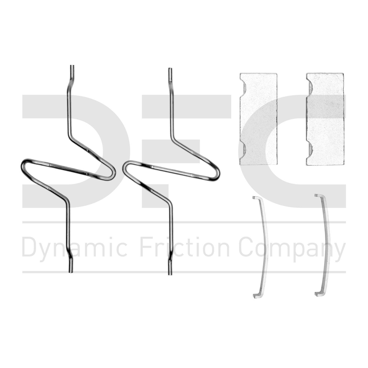 dynamic friction company disc brake hardware kit  frsport 340-54035