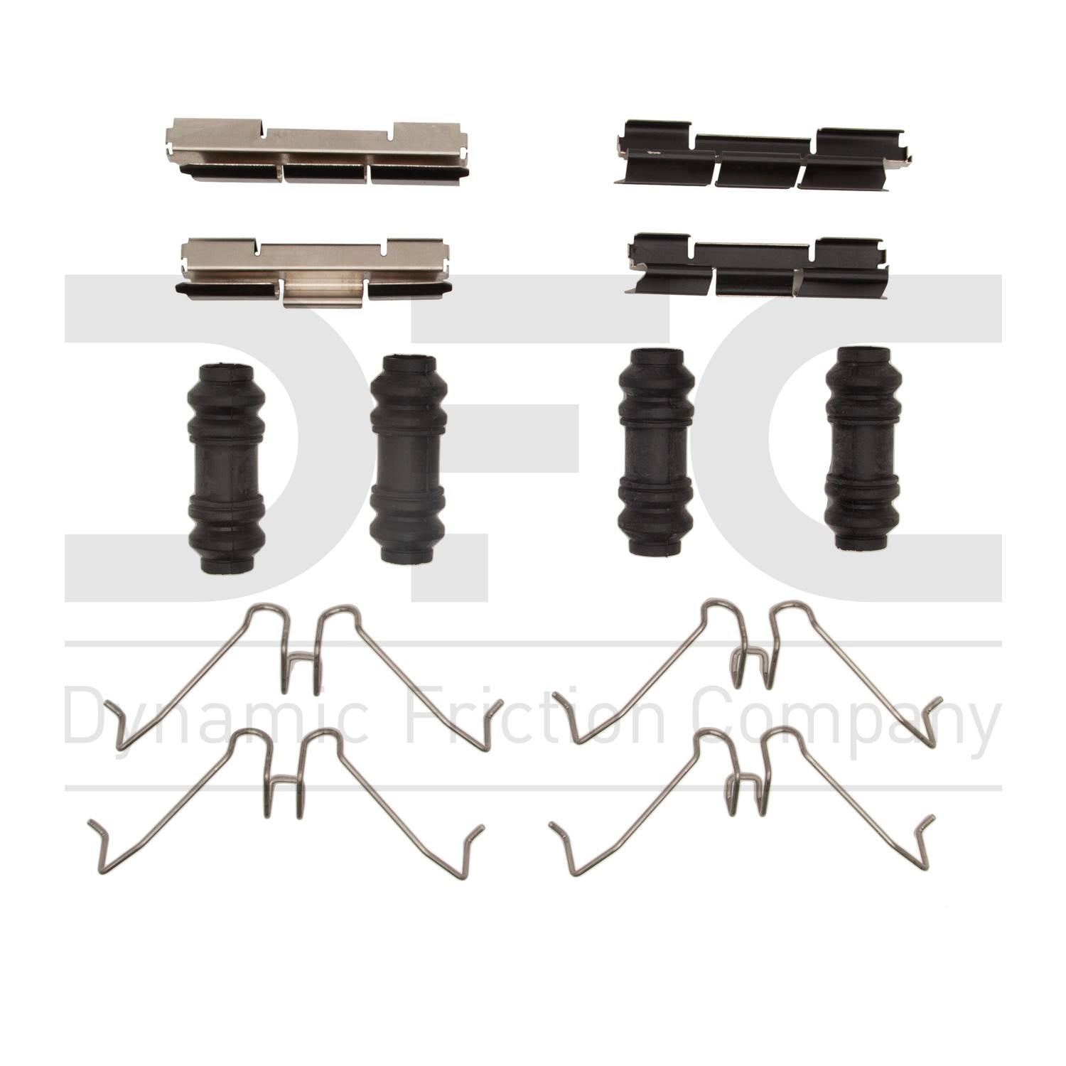 Dynamic Friction Company Disc Brake Hardware Kit  top view frsport 340-54052