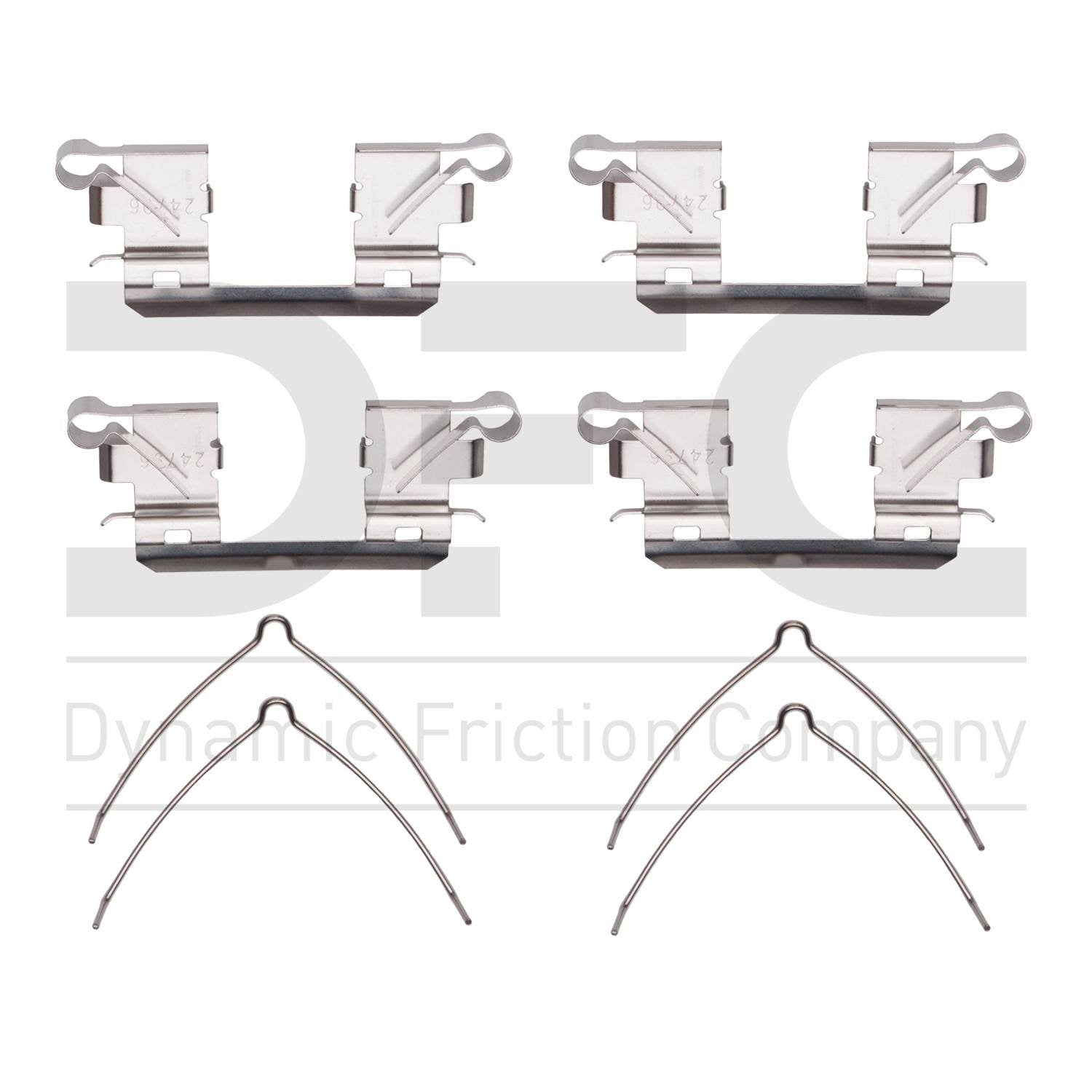 dynamic friction company disc brake hardware kit  frsport 340-59040