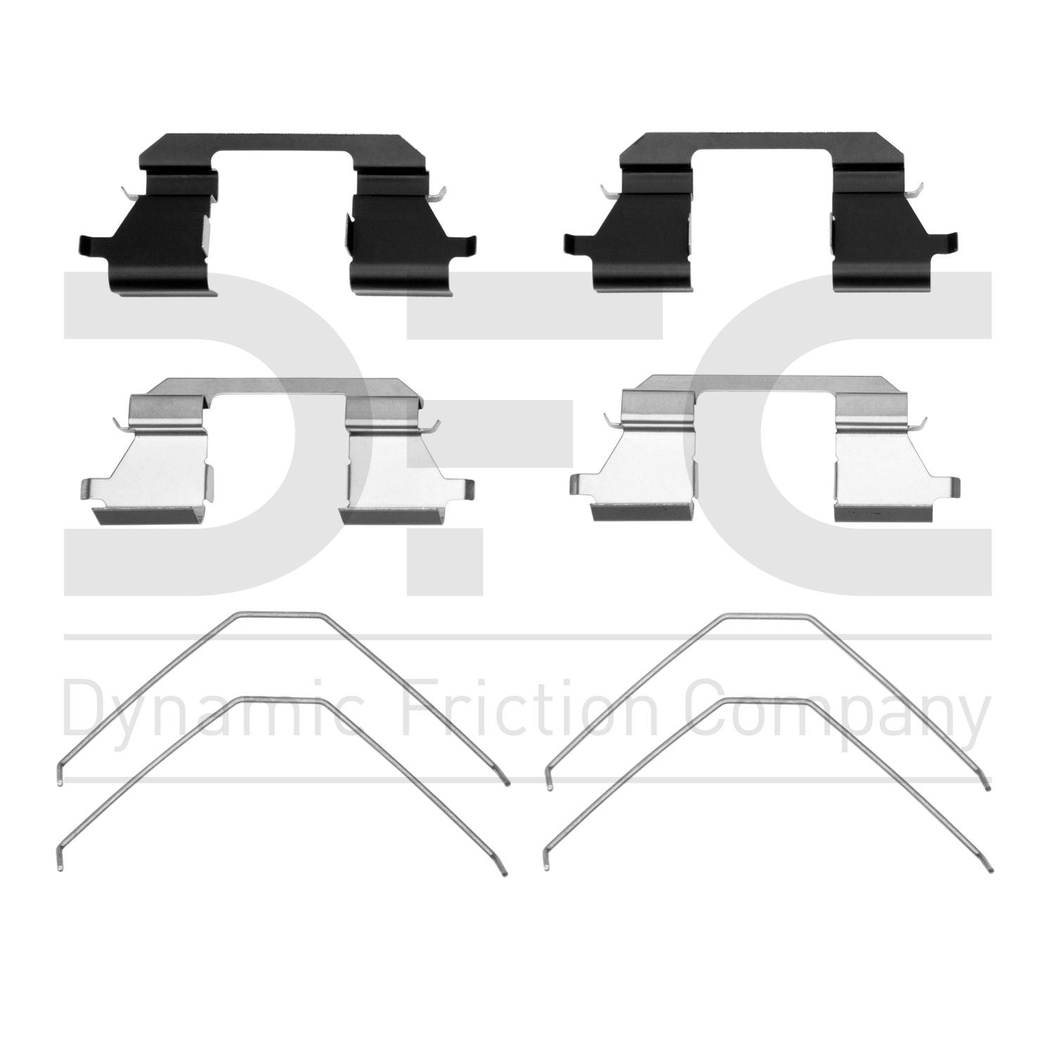 dynamic friction company disc brake hardware kit  frsport 340-59044