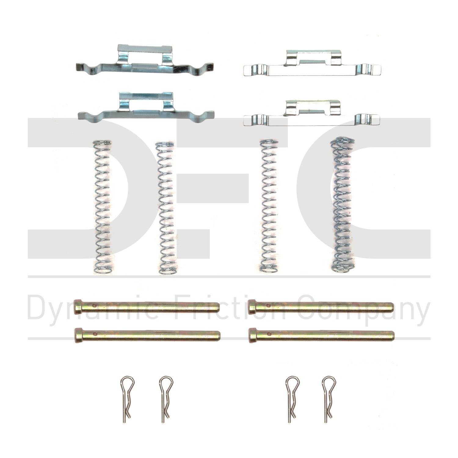 Dynamic Friction Company Disc Brake Hardware Kit  top view frsport 340-59050