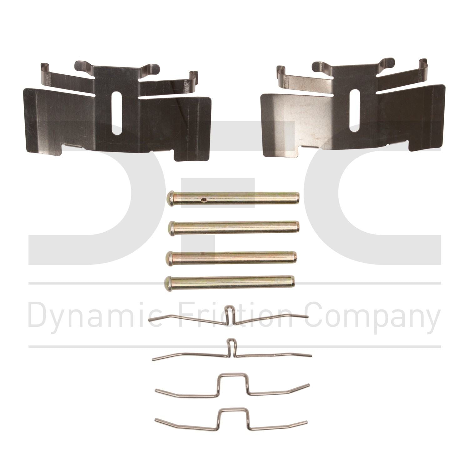 Dynamic Friction Company Disc Brake Hardware Kit  top view frsport 340-59052