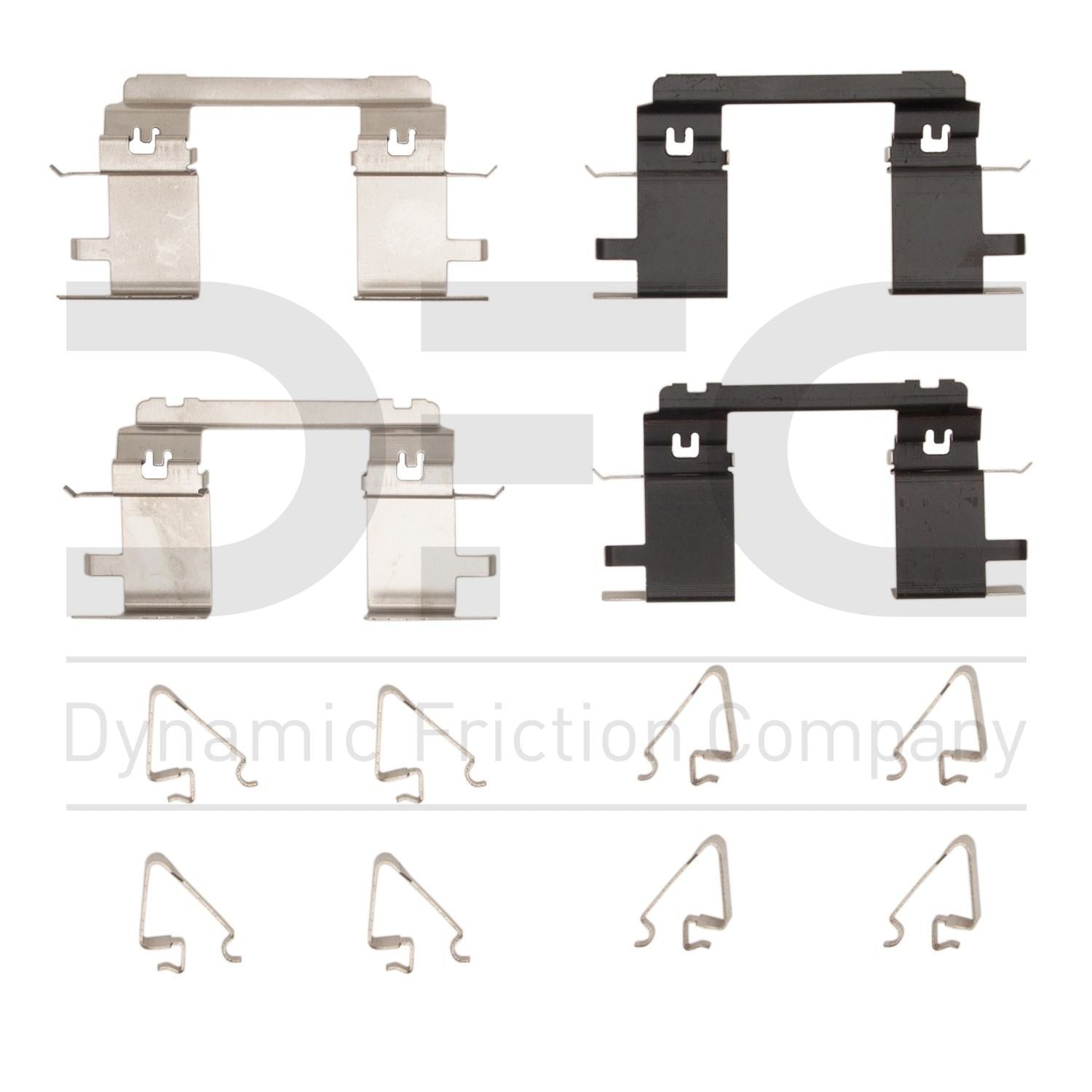 dynamic friction company disc brake hardware kit  frsport 340-59054