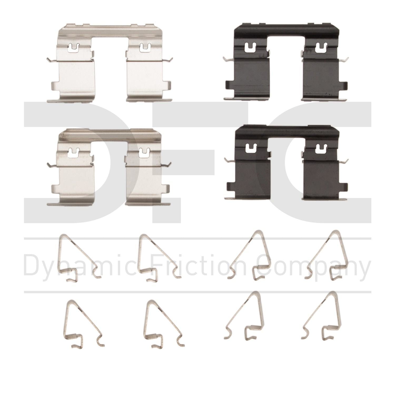 dynamic friction company disc brake hardware kit  frsport 340-59055