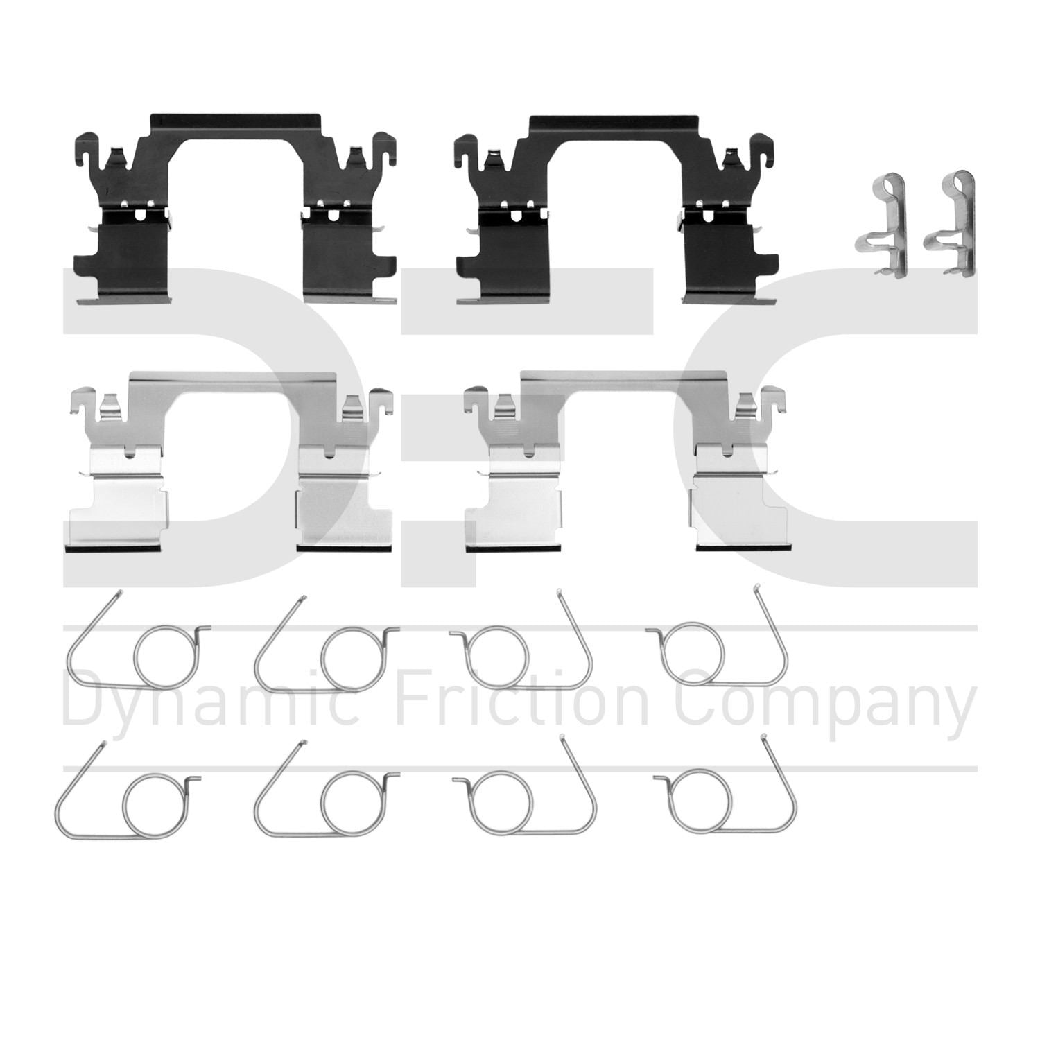 dynamic friction company disc brake hardware kit  frsport 340-67047