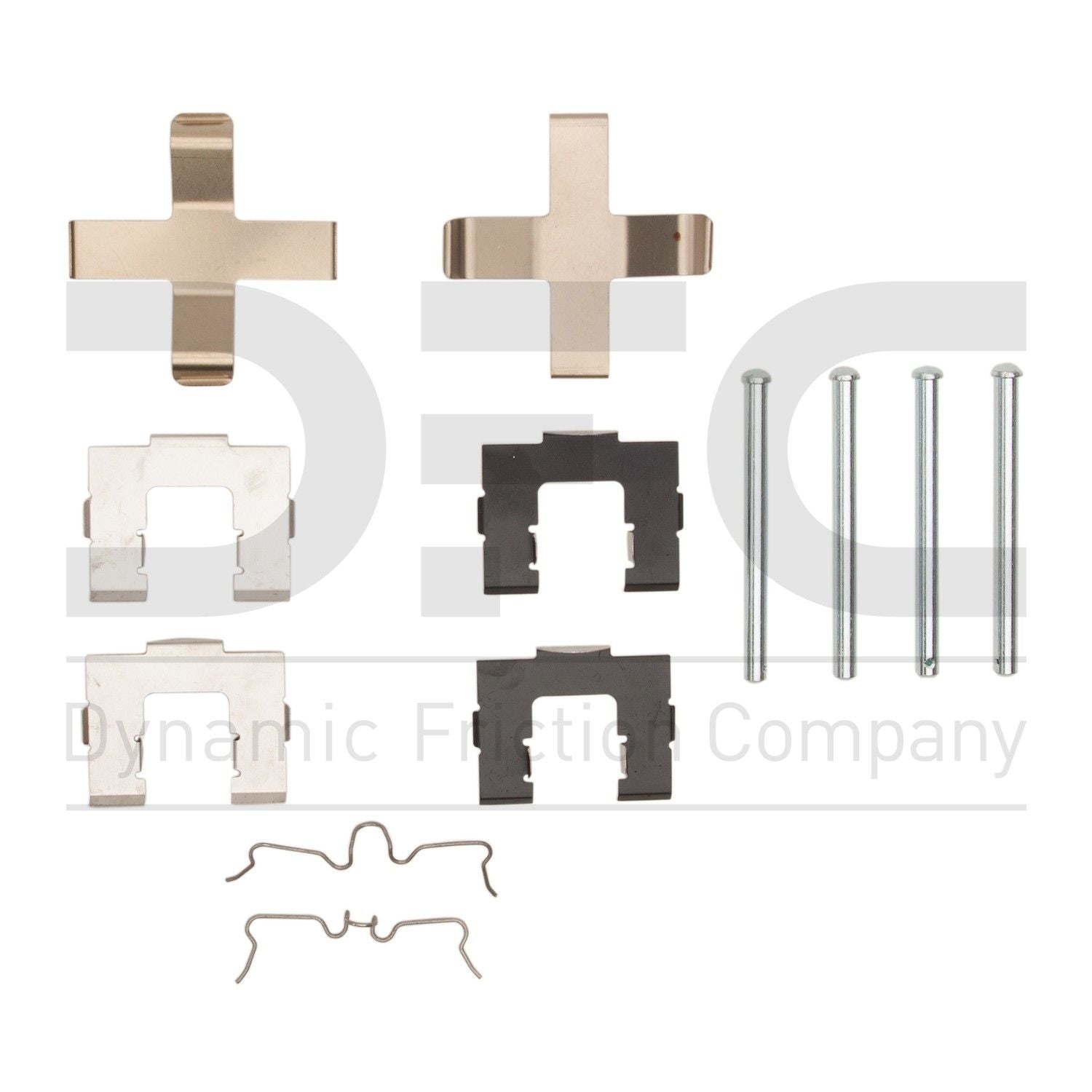 Dynamic Friction Company Disc Brake Hardware Kit  top view frsport 340-67051