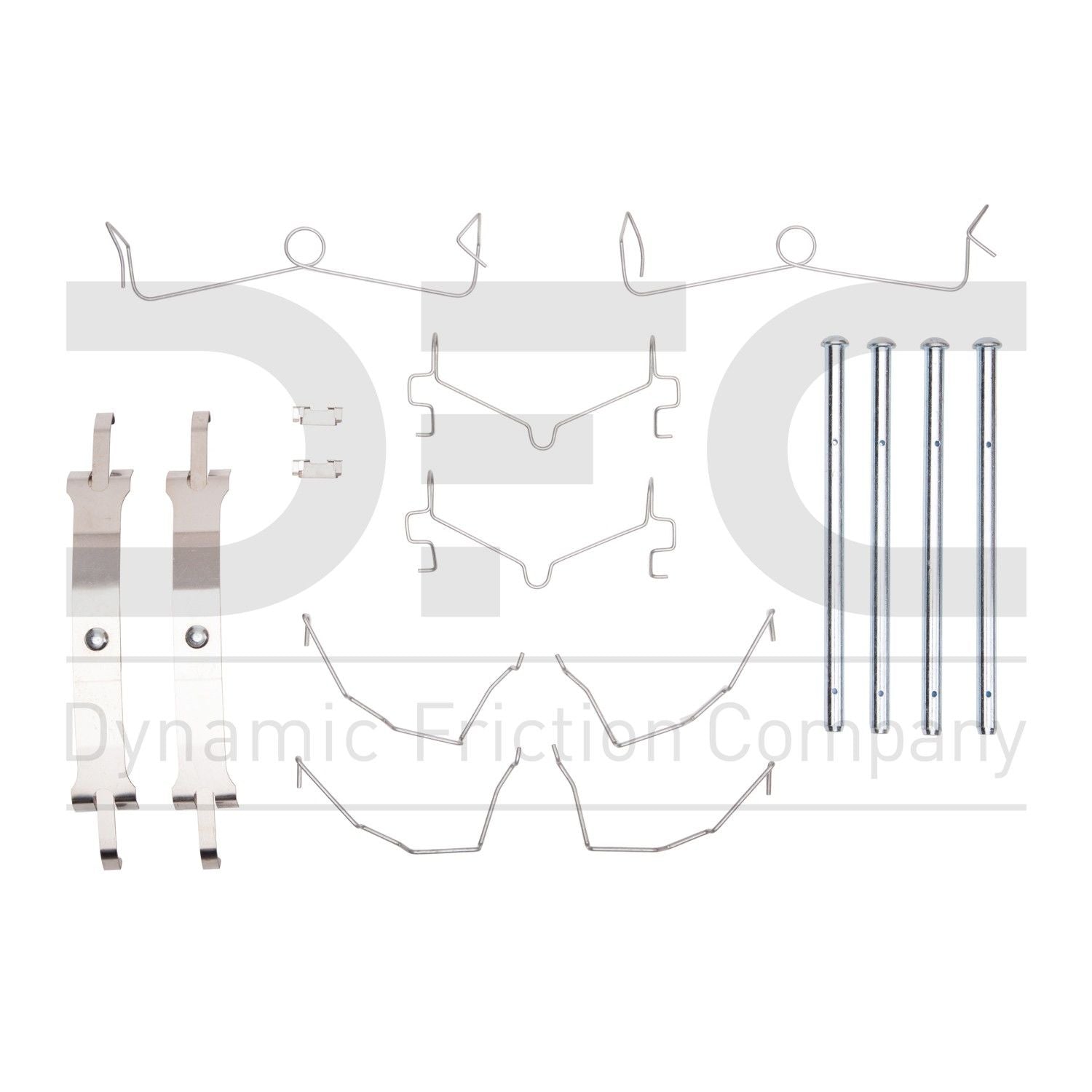 dynamic friction company disc brake hardware kit  frsport 340-75011