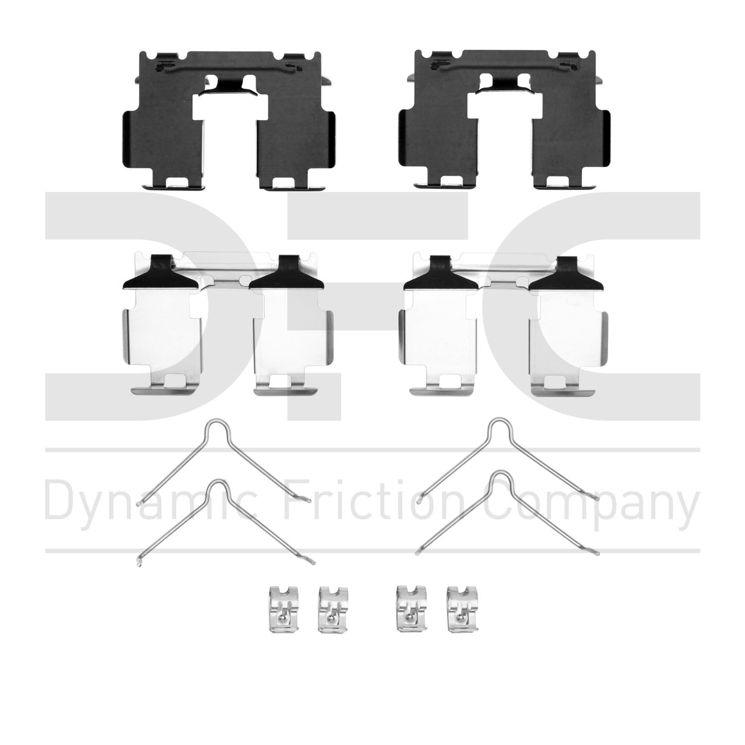 dynamic friction company disc brake hardware kit  frsport 340-75016