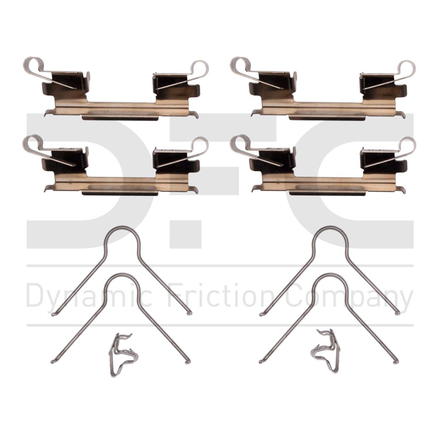 dynamic friction company disc brake hardware kit  frsport 340-76017