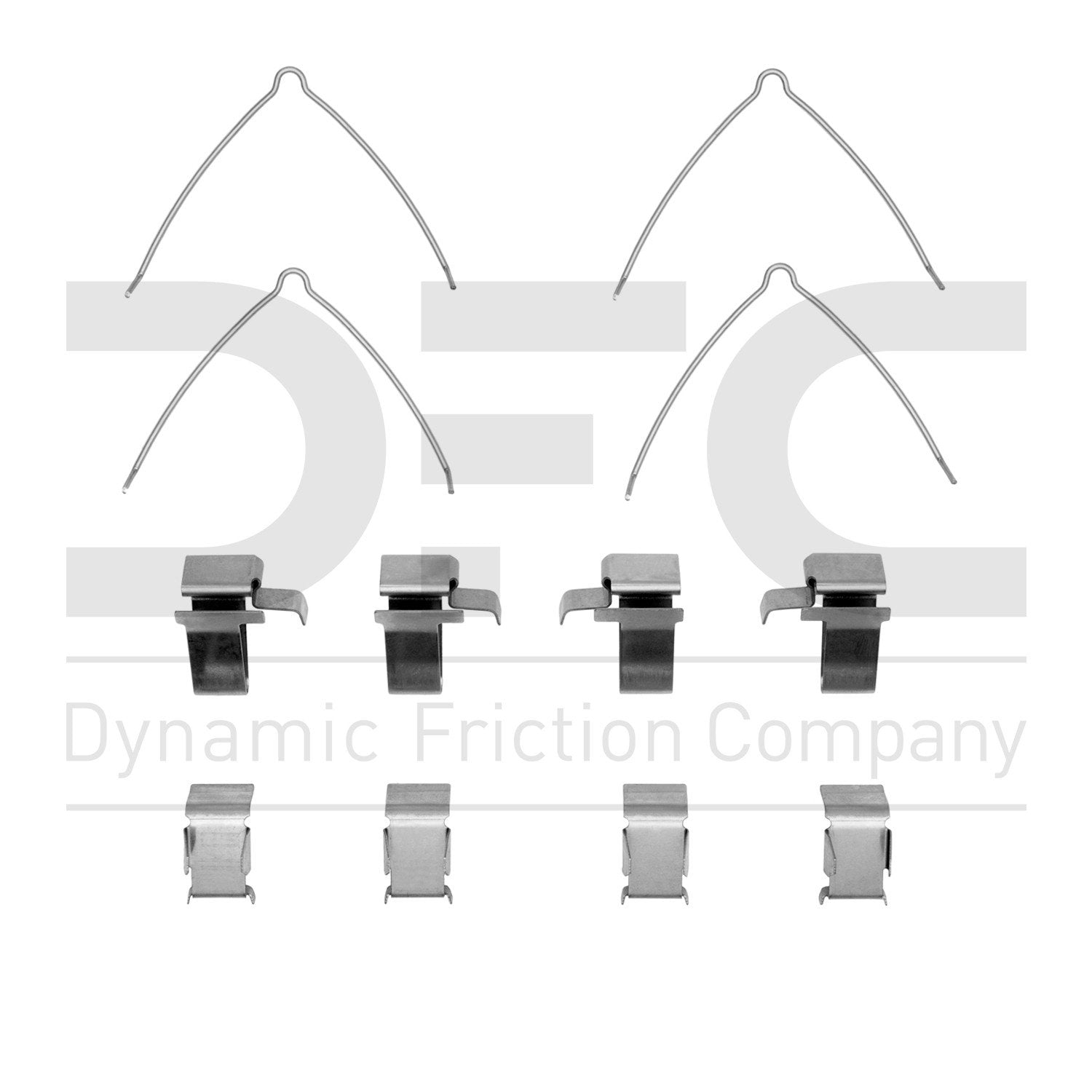 dynamic friction company disc brake hardware kit  frsport 340-76019