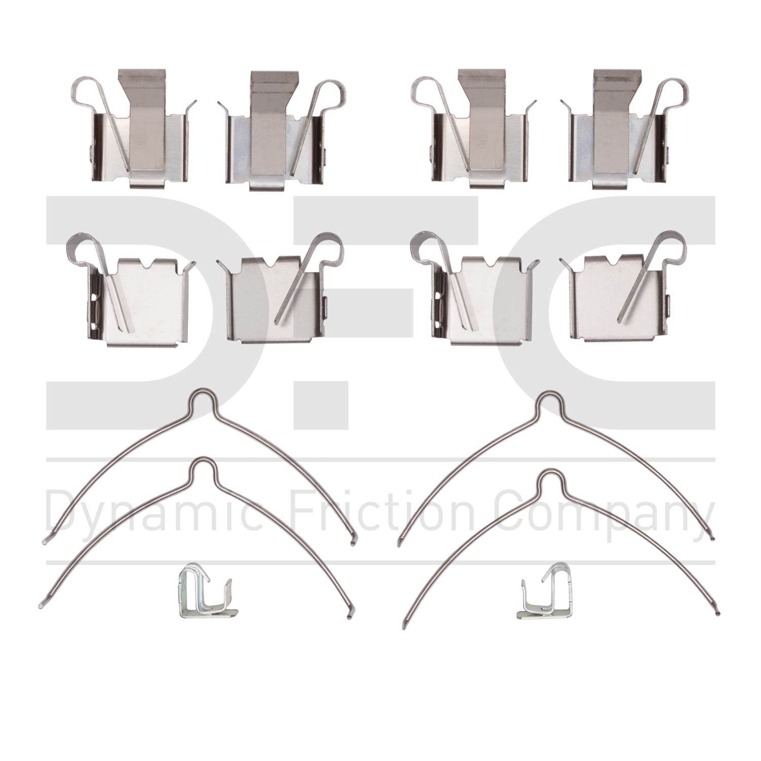 dynamic friction company disc brake hardware kit  frsport 340-76029