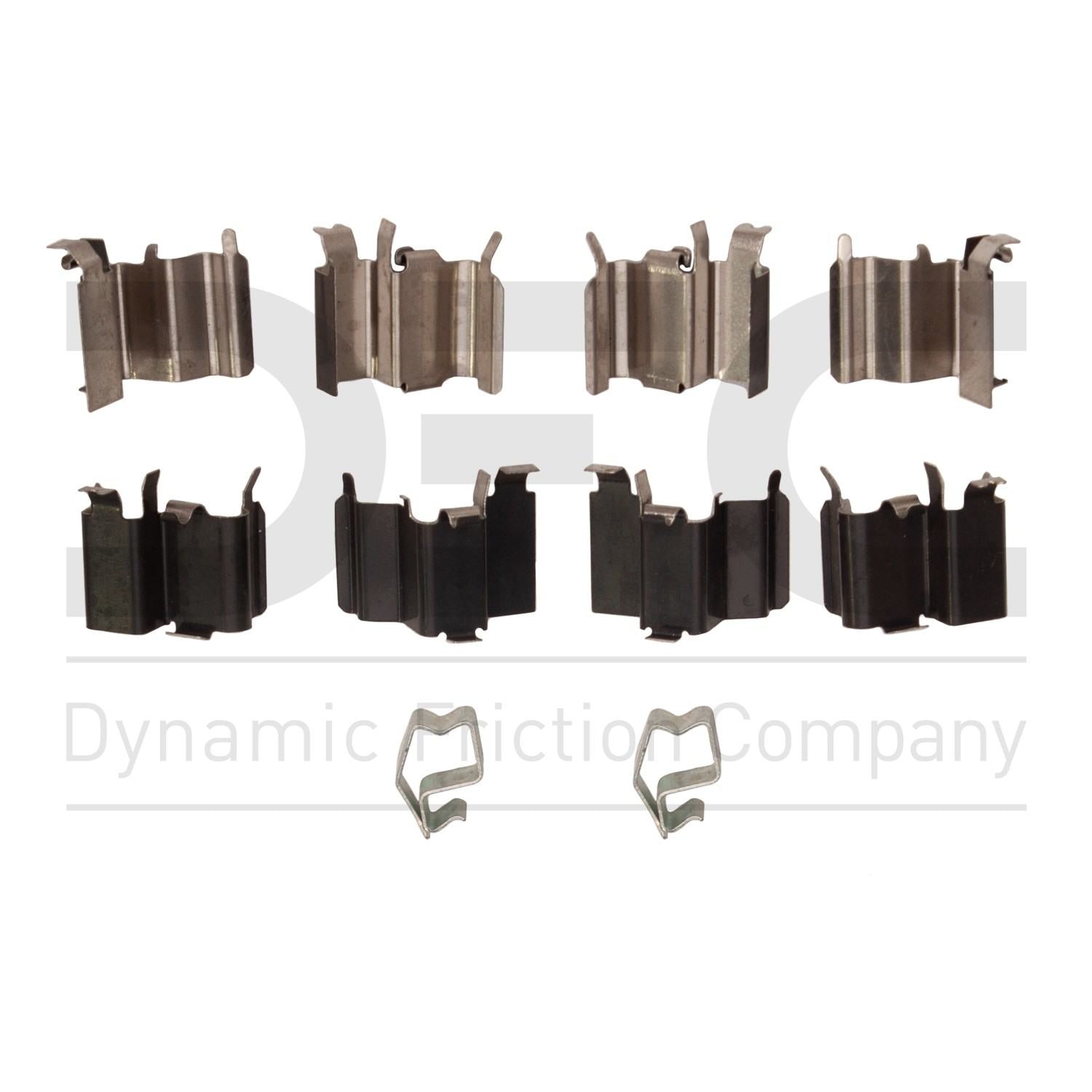 dynamic friction company disc brake hardware kit  frsport 340-76048