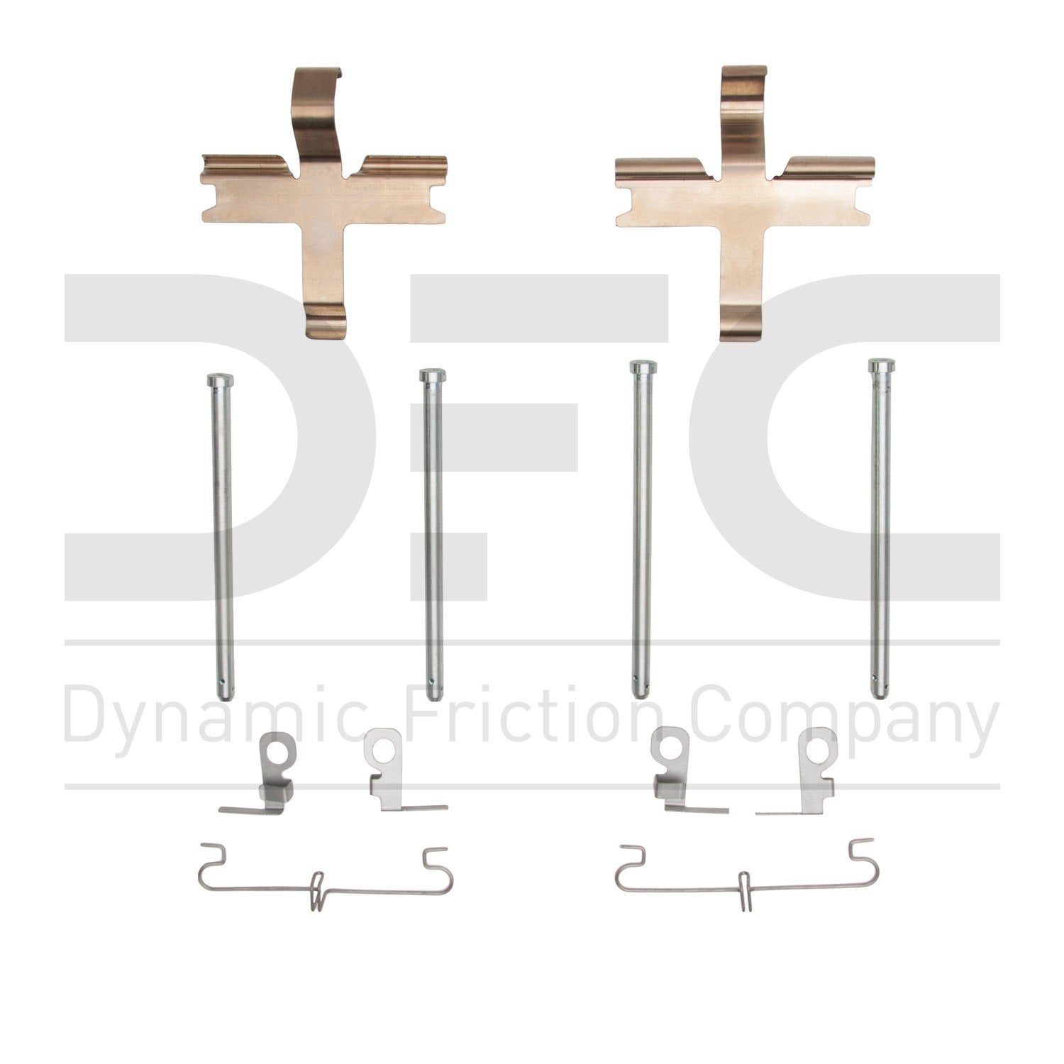 Dynamic Friction Company Disc Brake Hardware Kit  top view frsport 340-76055