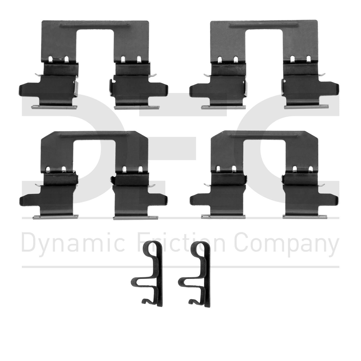 dynamic friction company disc brake hardware kit  frsport 340-76069