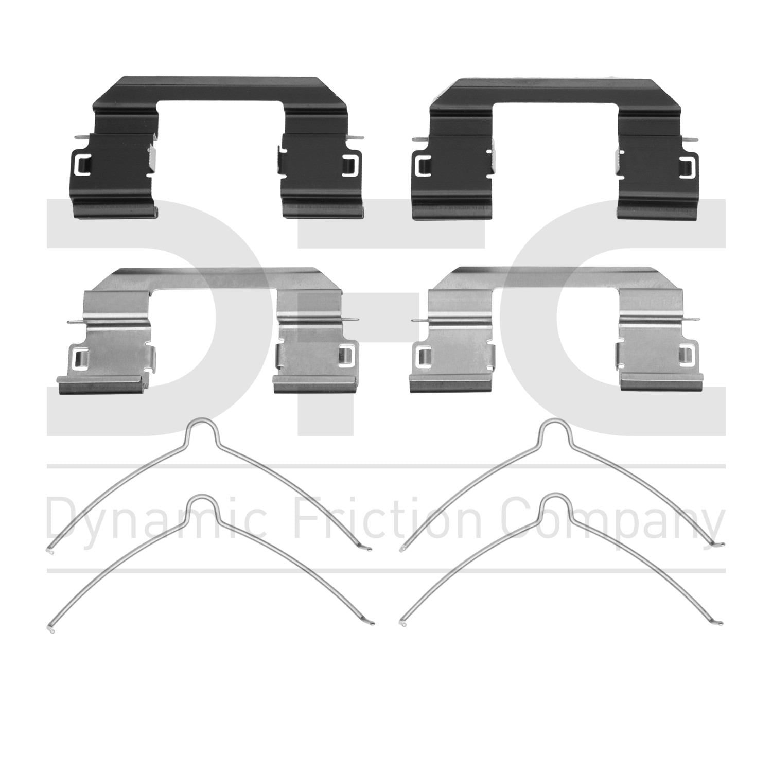 dynamic friction company disc brake hardware kit  frsport 340-76070