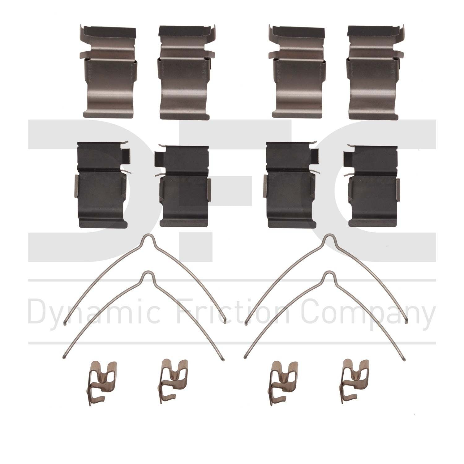 Dynamic Friction Company Disc Brake Hardware Kit  top view frsport 340-76082