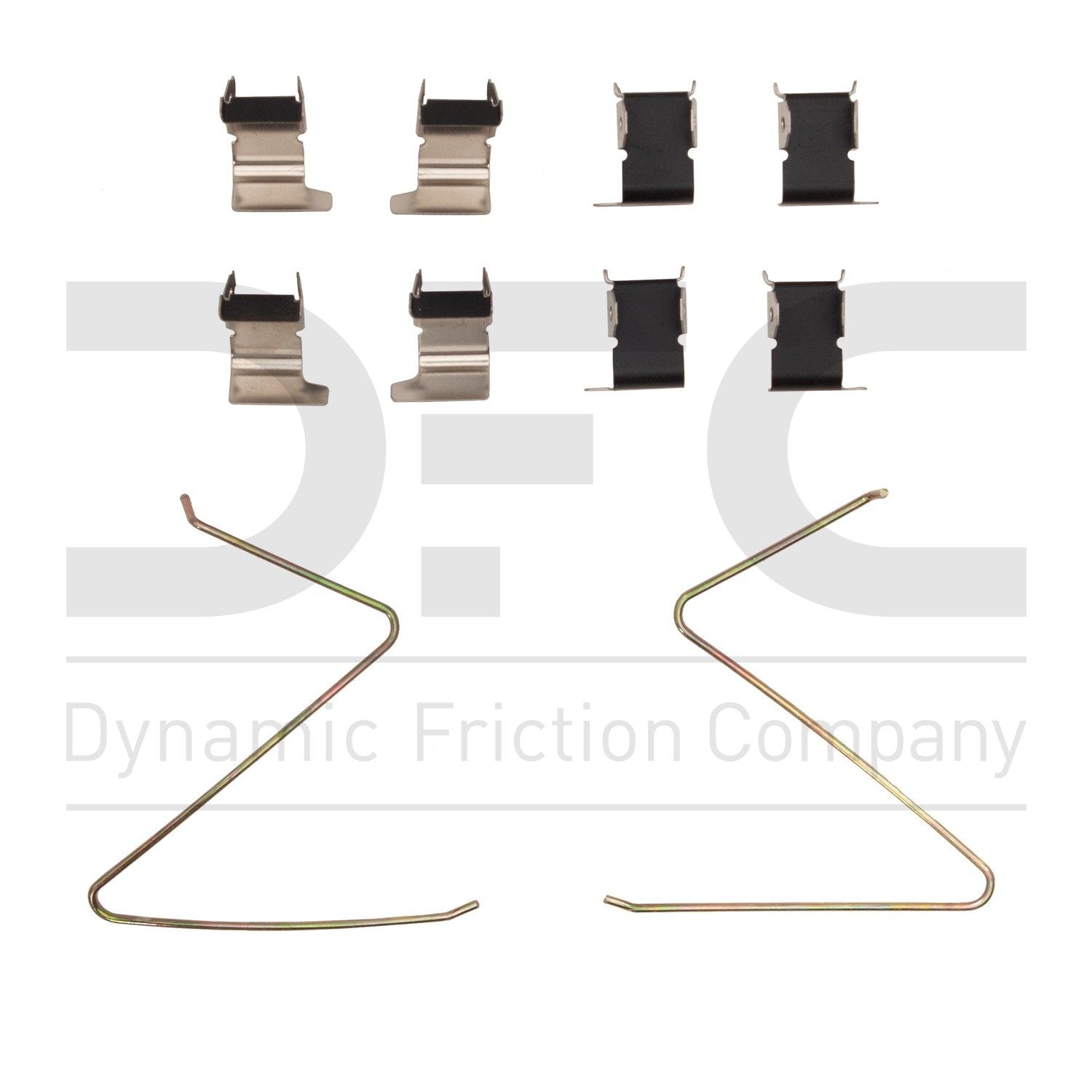 Dynamic Friction Company Disc Brake Hardware Kit  top view frsport 340-80004