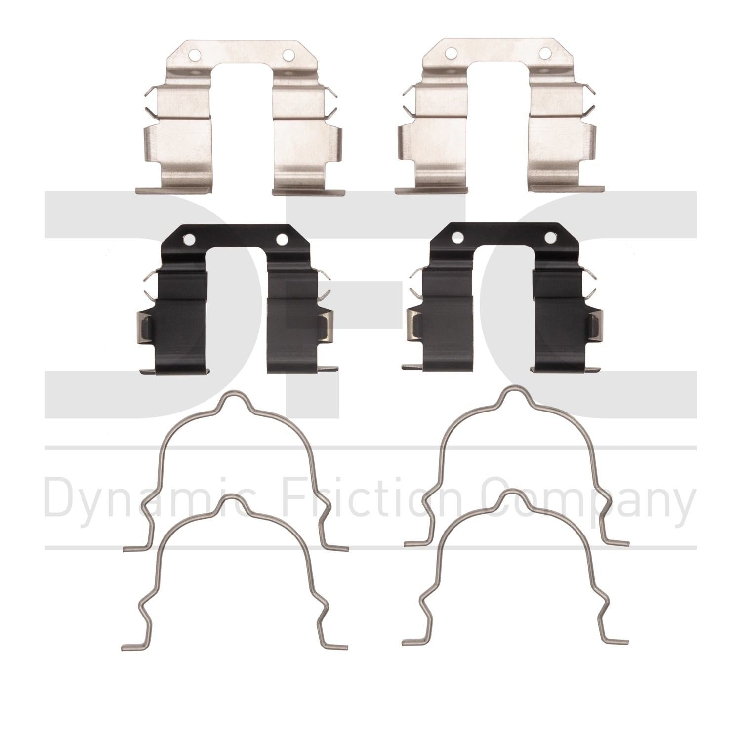 Dynamic Friction Company Disc Brake Hardware Kit  top view frsport 340-80005