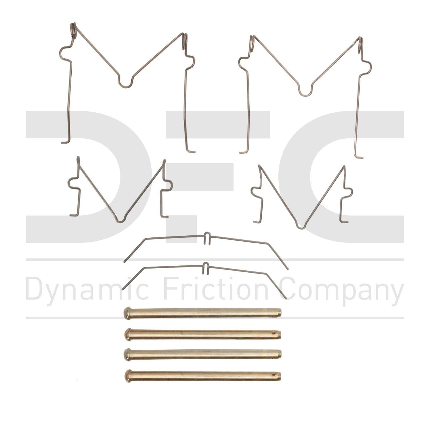 Dynamic Friction Company Disc Brake Hardware Kit  top view frsport 340-80015