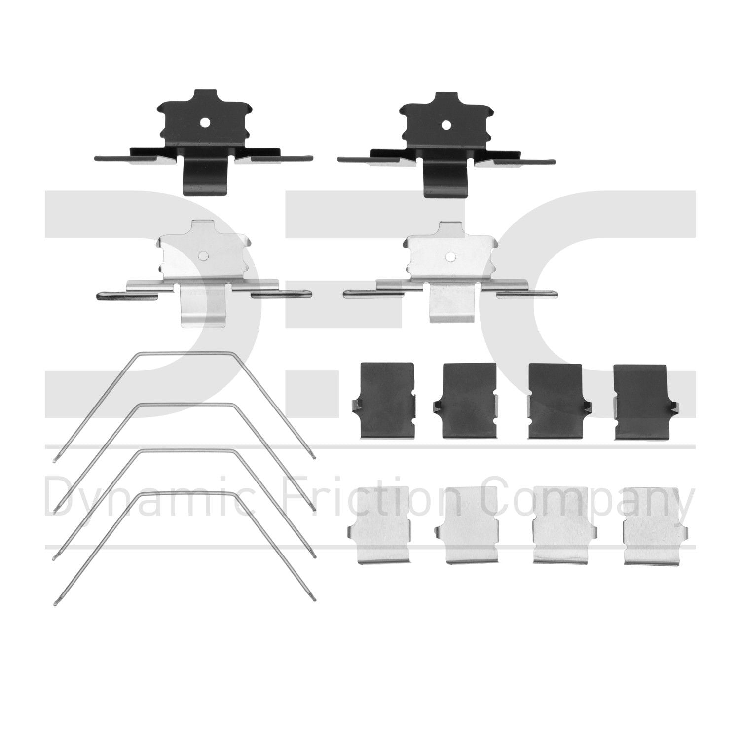 dynamic friction company disc brake hardware kit  frsport 340-80040