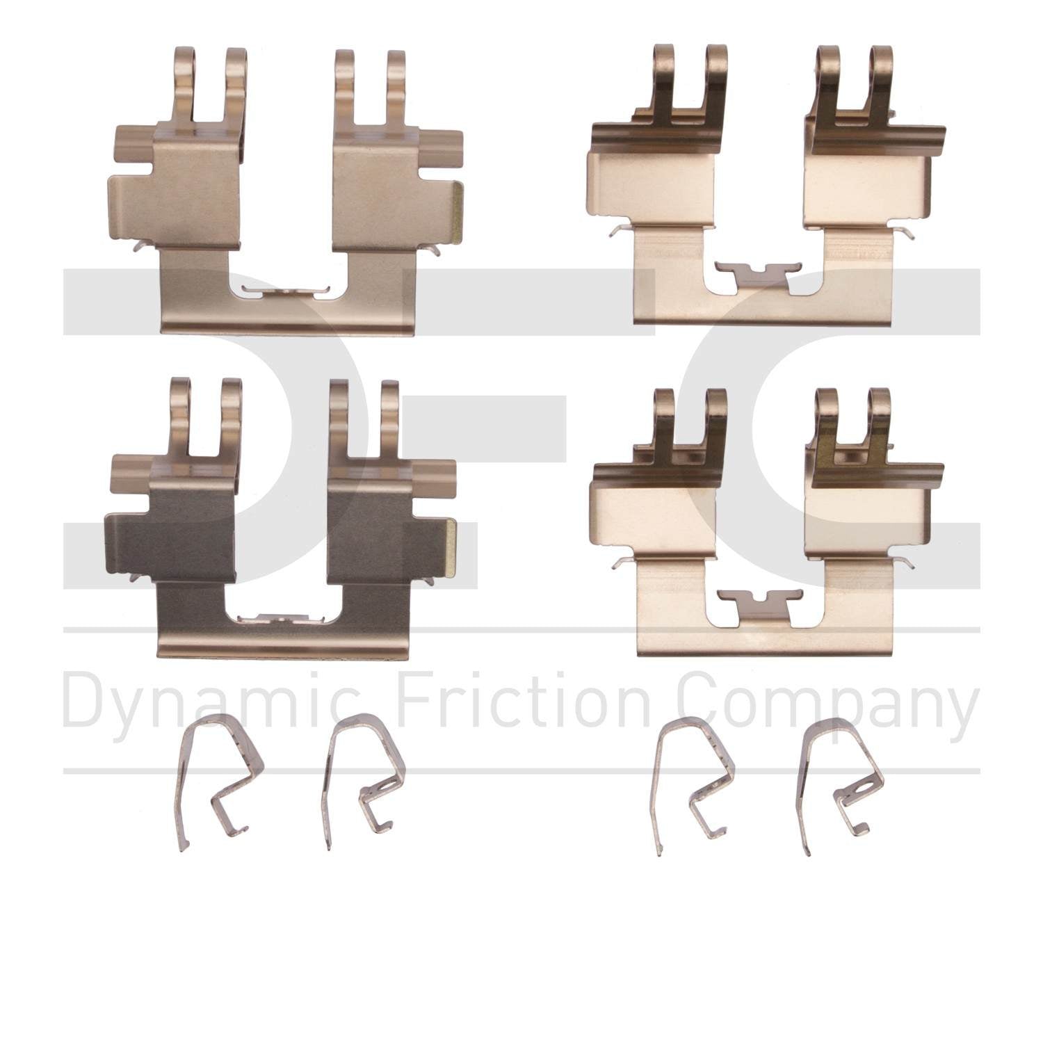 dynamic friction company disc brake hardware kit  frsport 340-80046