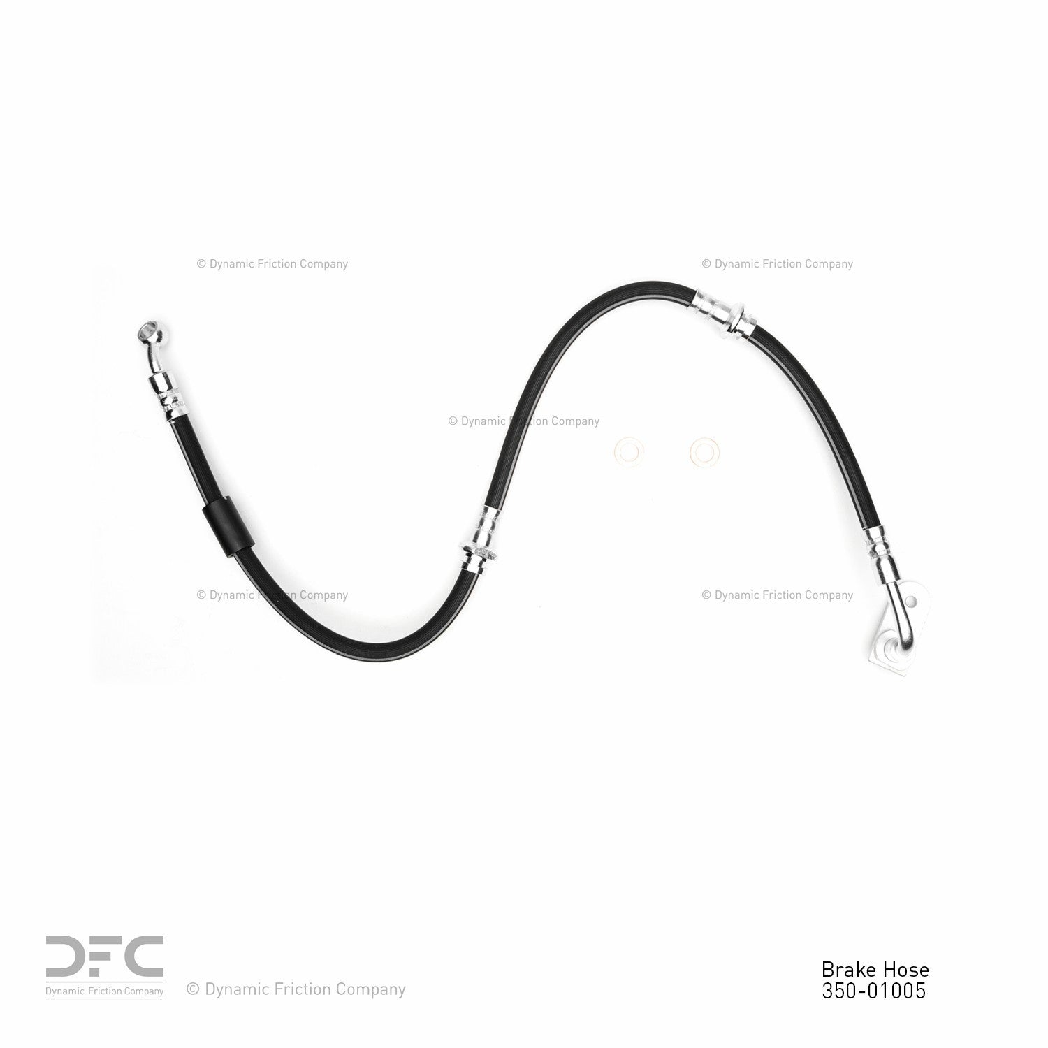 Dynamic Friction Company Brake Hydraulic Hose  top view frsport 350-01005