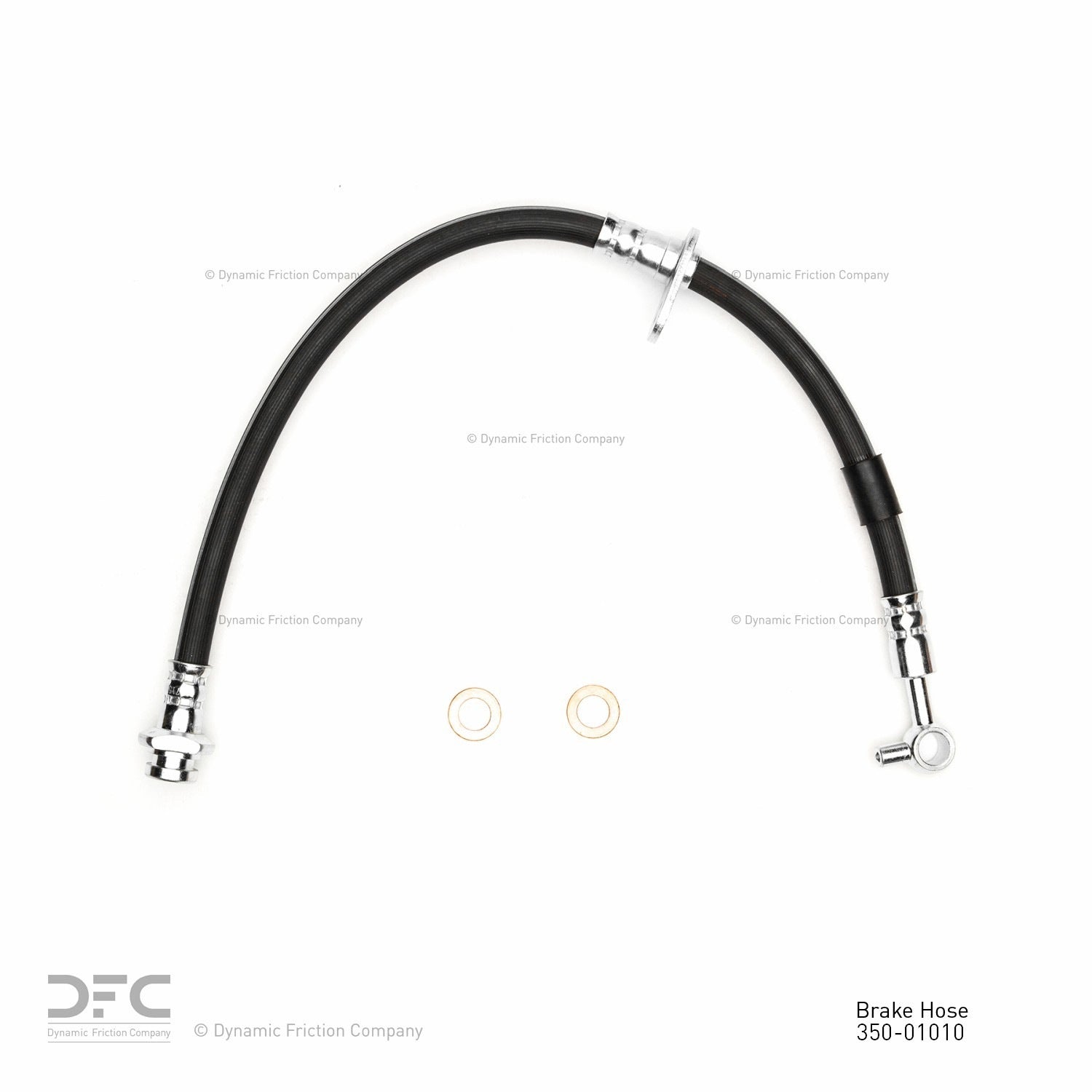 Dynamic Friction Company Brake Hydraulic Hose  top view frsport 350-01010