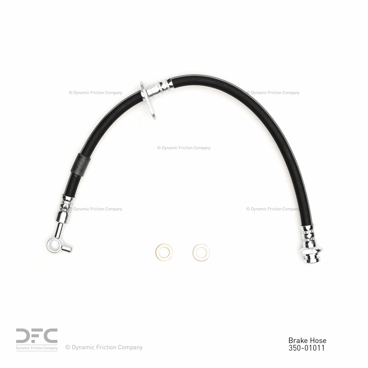 Dynamic Friction Company Brake Hydraulic Hose  top view frsport 350-01011