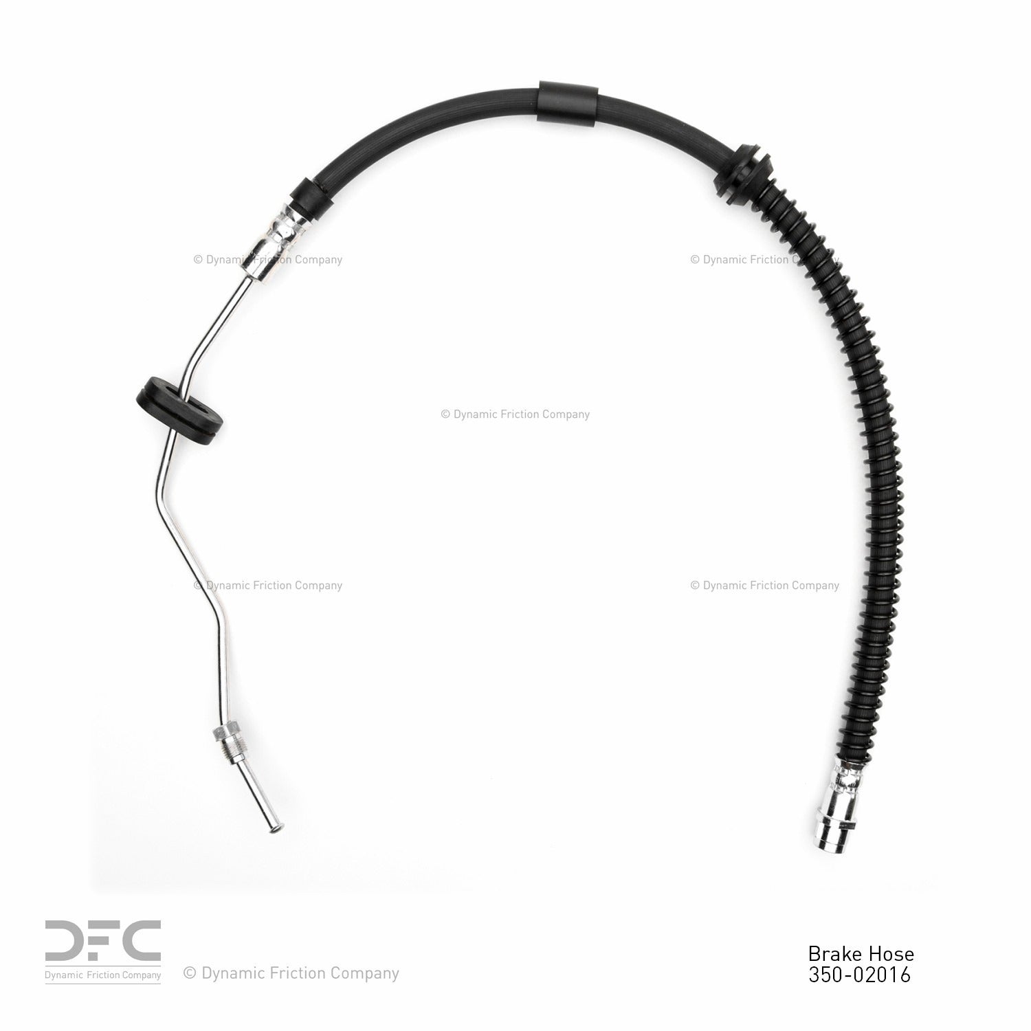 Dynamic Friction Company Brake Hydraulic Hose  top view frsport 350-02016