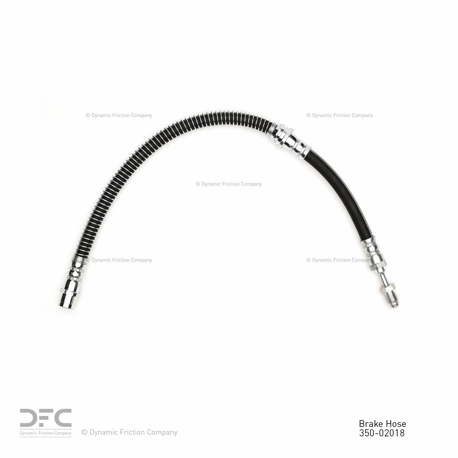 Dynamic Friction Company Brake Hydraulic Hose  top view frsport 350-02018