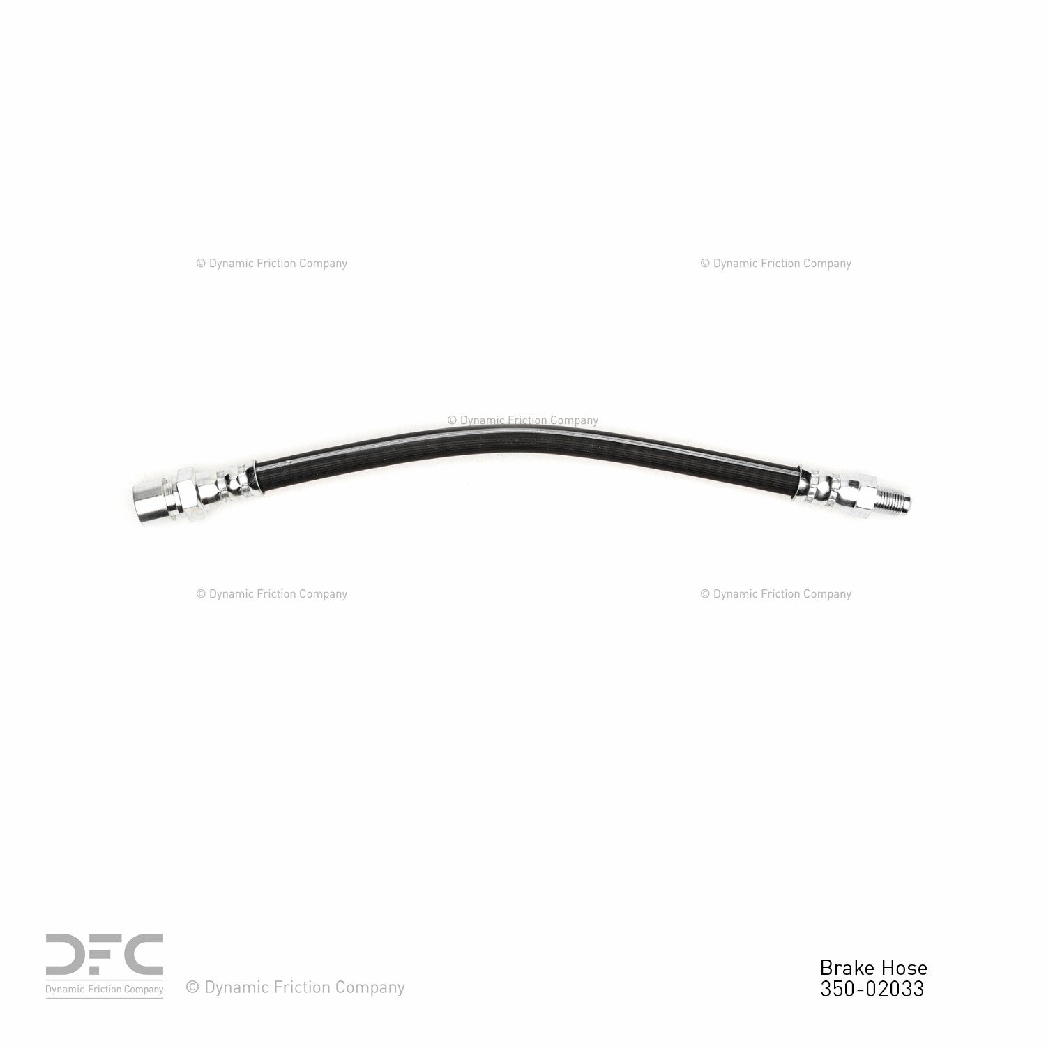 Dynamic Friction Company Brake Hydraulic Hose  top view frsport 350-02033