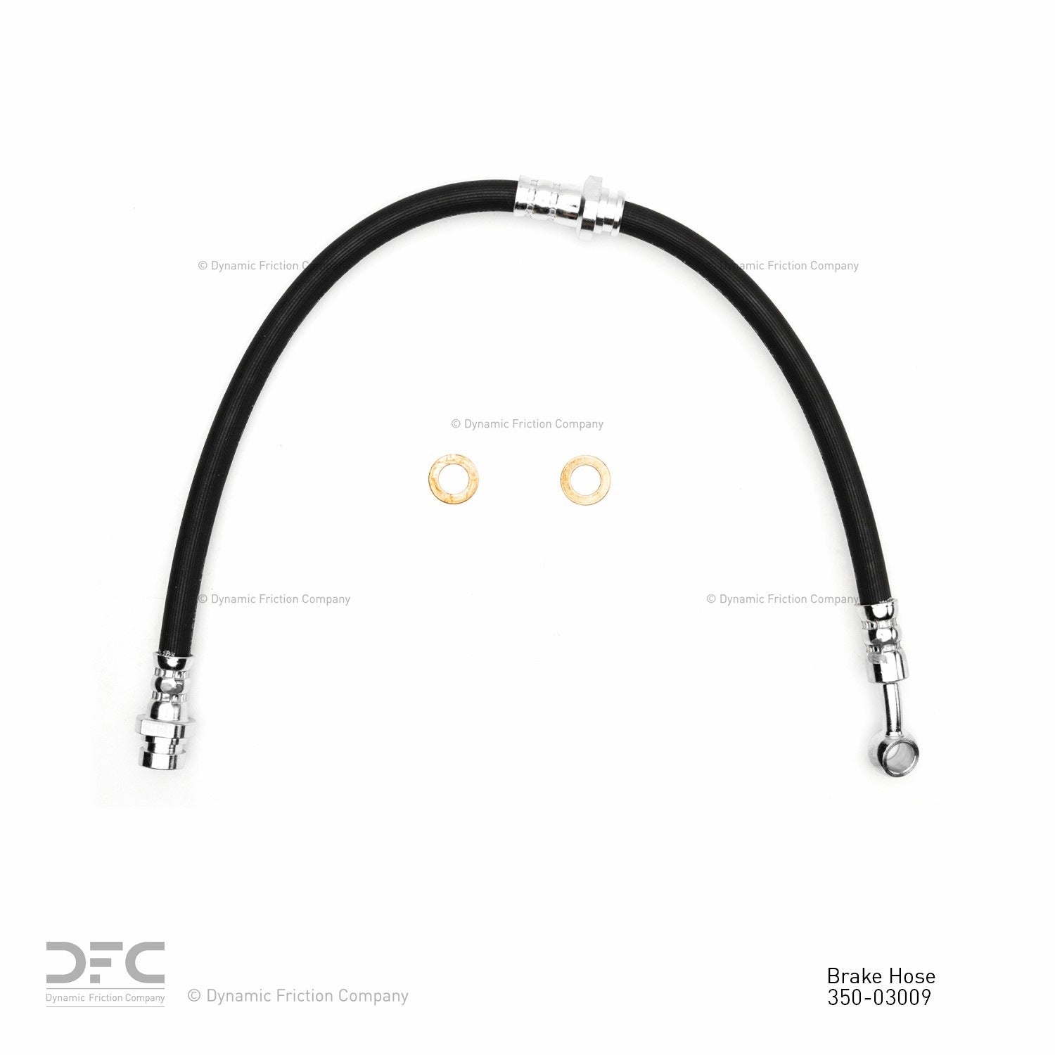 Dynamic Friction Company Brake Hydraulic Hose  top view frsport 350-03009