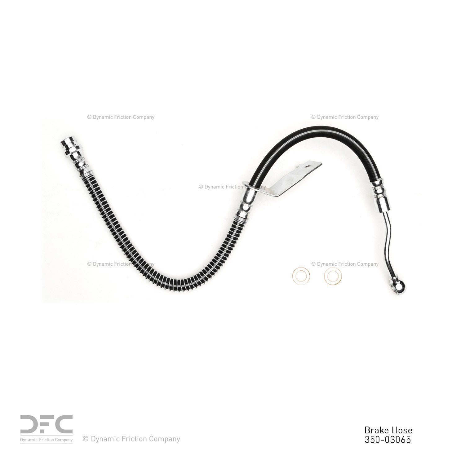 Dynamic Friction Company Brake Hydraulic Hose  top view frsport 350-03065